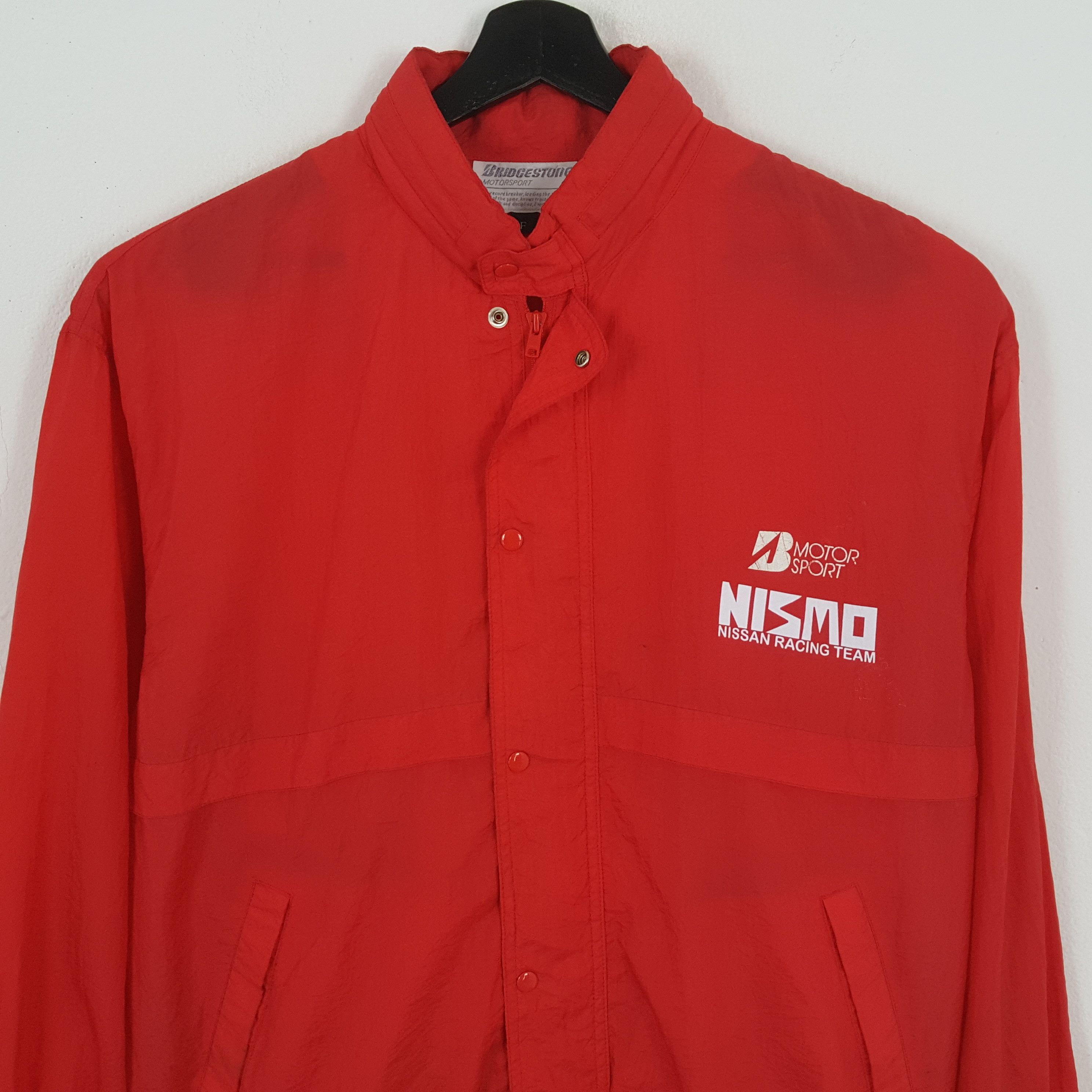 Vintage BRIDGESTONE NISMO NISSAN RACING TEAM Custom Art Jacket Size US L / EU 52-54 / 3 - 4 Thumbnail