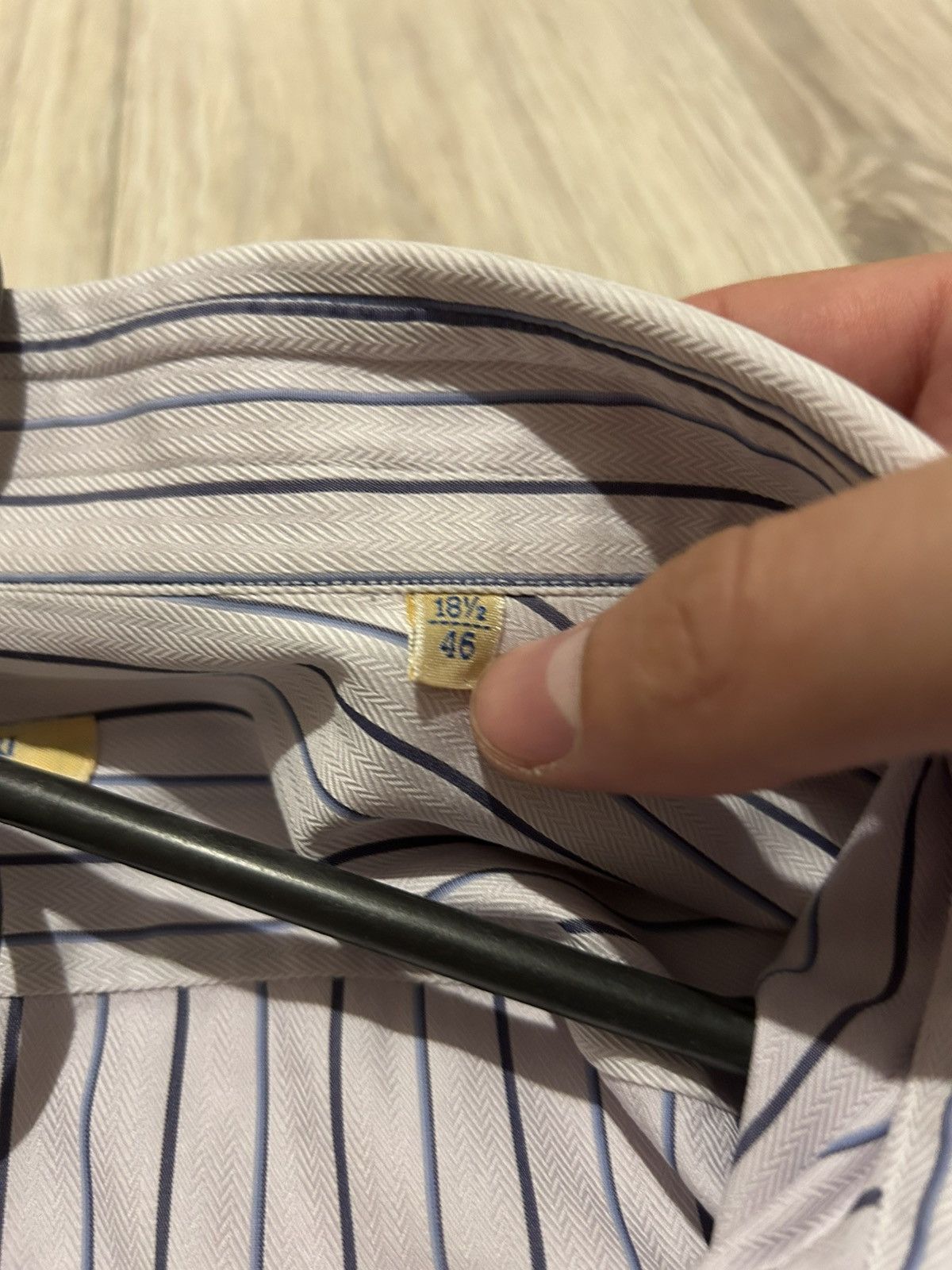 Pal Zileri sartoriale basic striped classic shirt