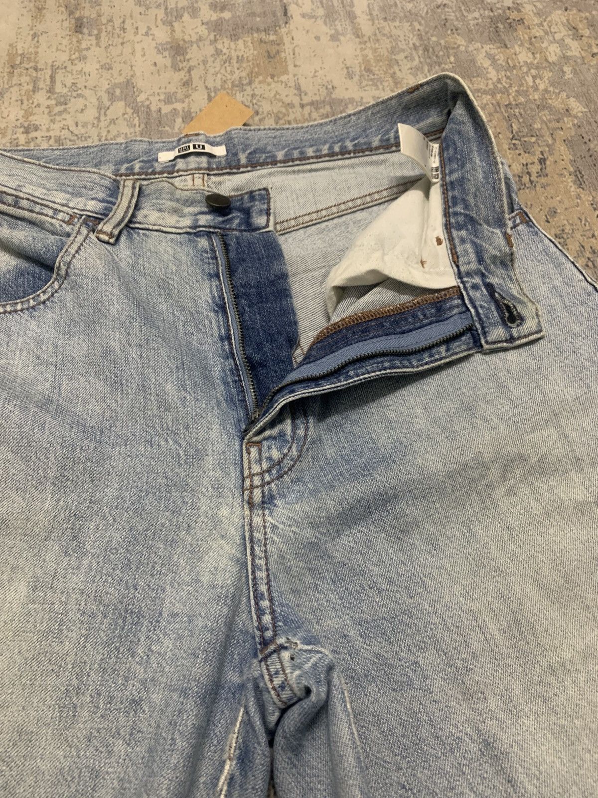 Japanese Brand Vintage Japanese Uniqlo Baggy Style Jeans Size US 30 / EU 46 - 6 Thumbnail