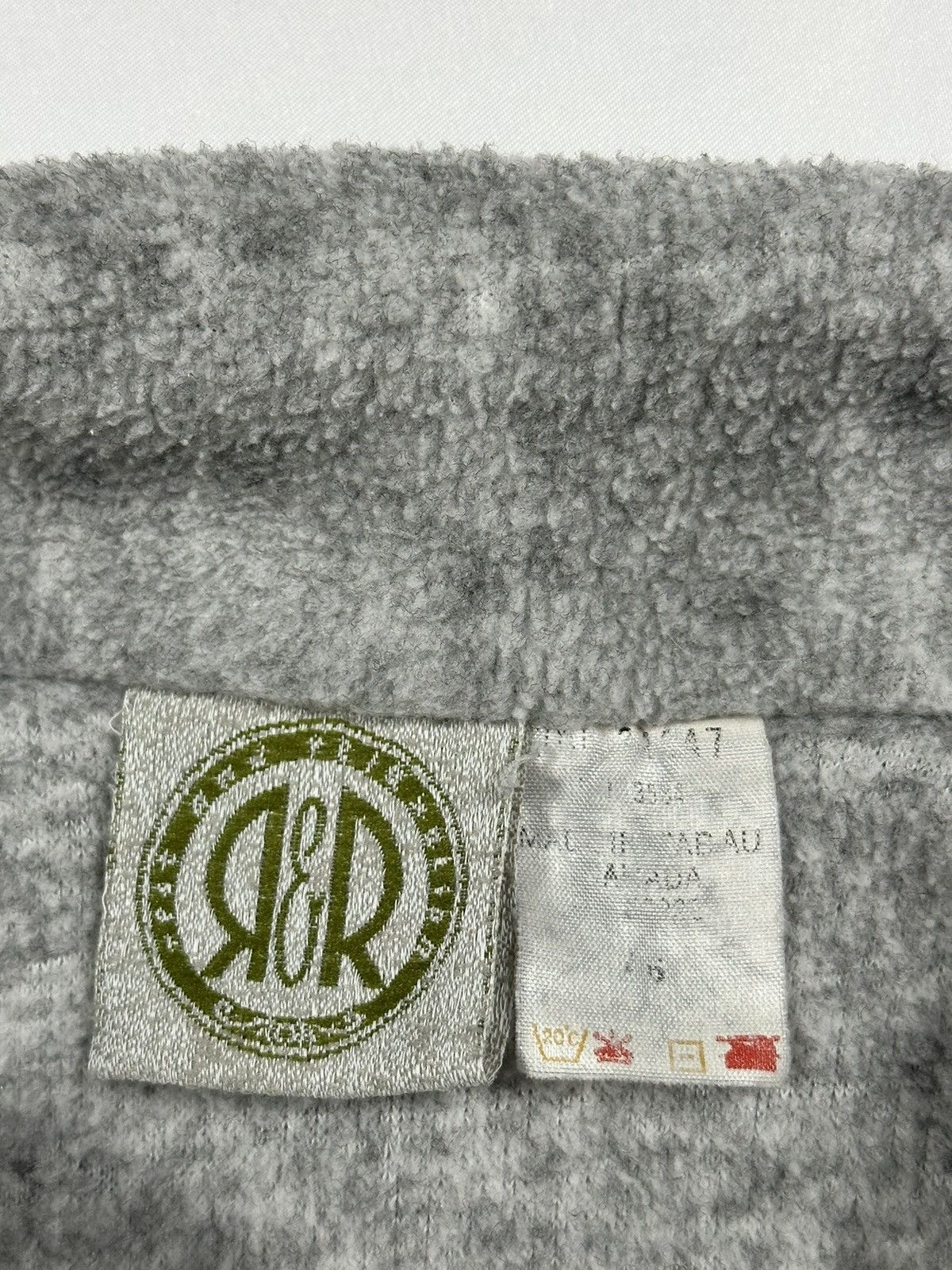Vintage Vintage R&R Sport 90s Fleece Button Sweatshirt Size US XL / EU 56 / 4 - 13 Thumbnail