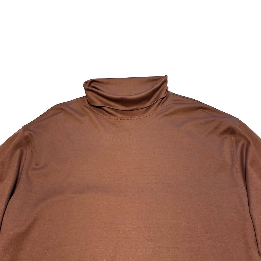 Lemaire FW23 Cotton Turtleneck in Brown Size US M / EU 48-50 / 2 - 3 Thumbnail