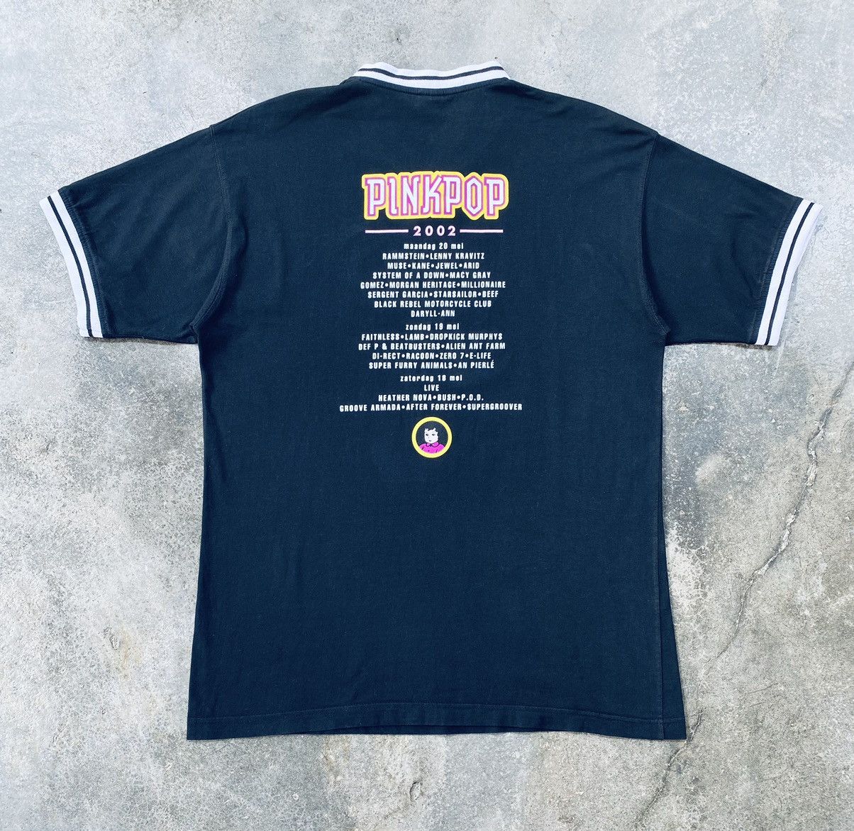 Band Tees Vintage Y2k Pinkpop Festival Ringer Band Tees Size US XL / EU 56 / 4 - 2 Thumbnail