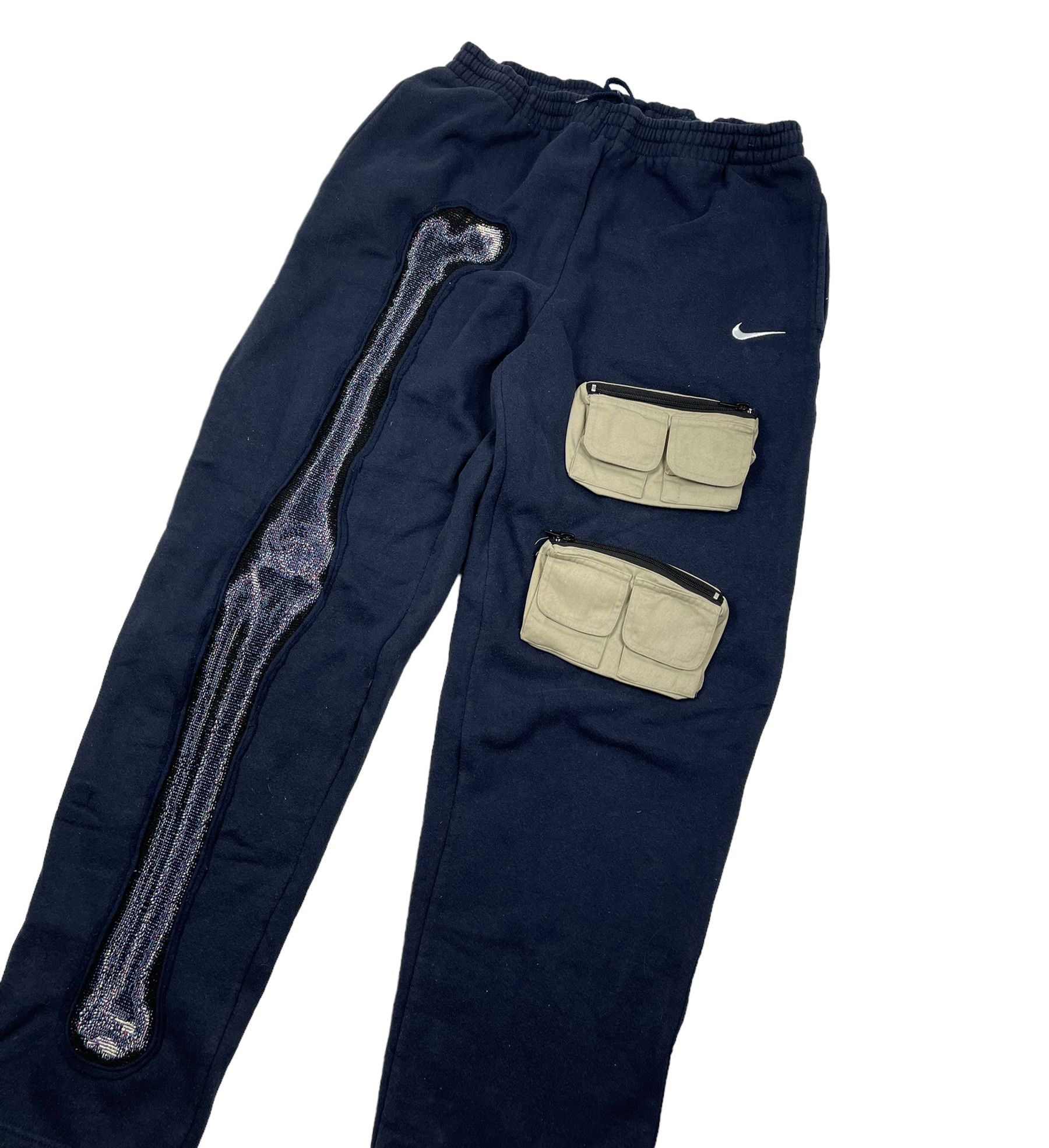 Nike Archive custom Nike reworked skeleton pants Size US 32 / EU 48 - 2 Thumbnail