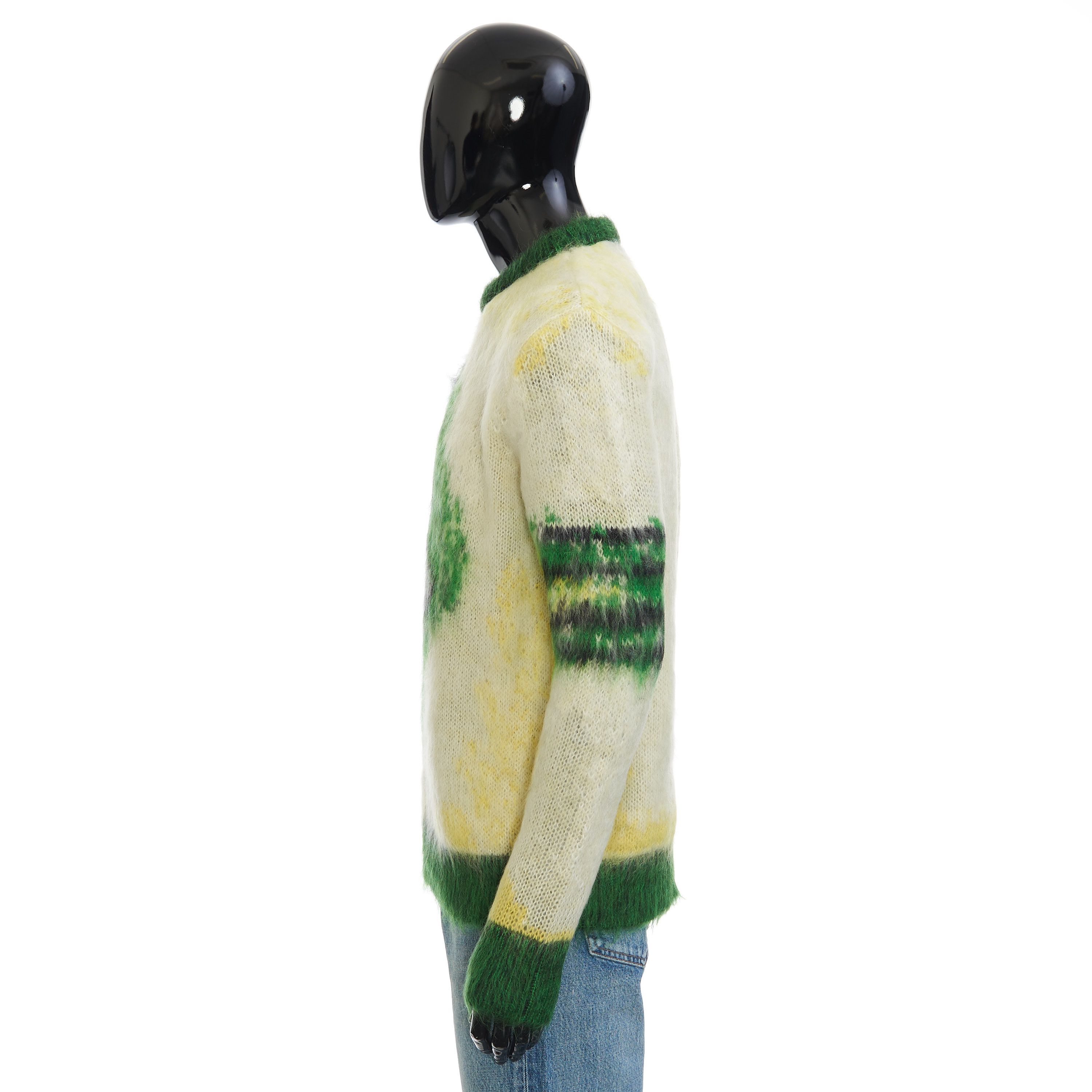 Dior x Peter Doig Sweater In Brushed Technical Mohair & Wool Size US M / EU 48-50 / 2 - 3 Thumbnail