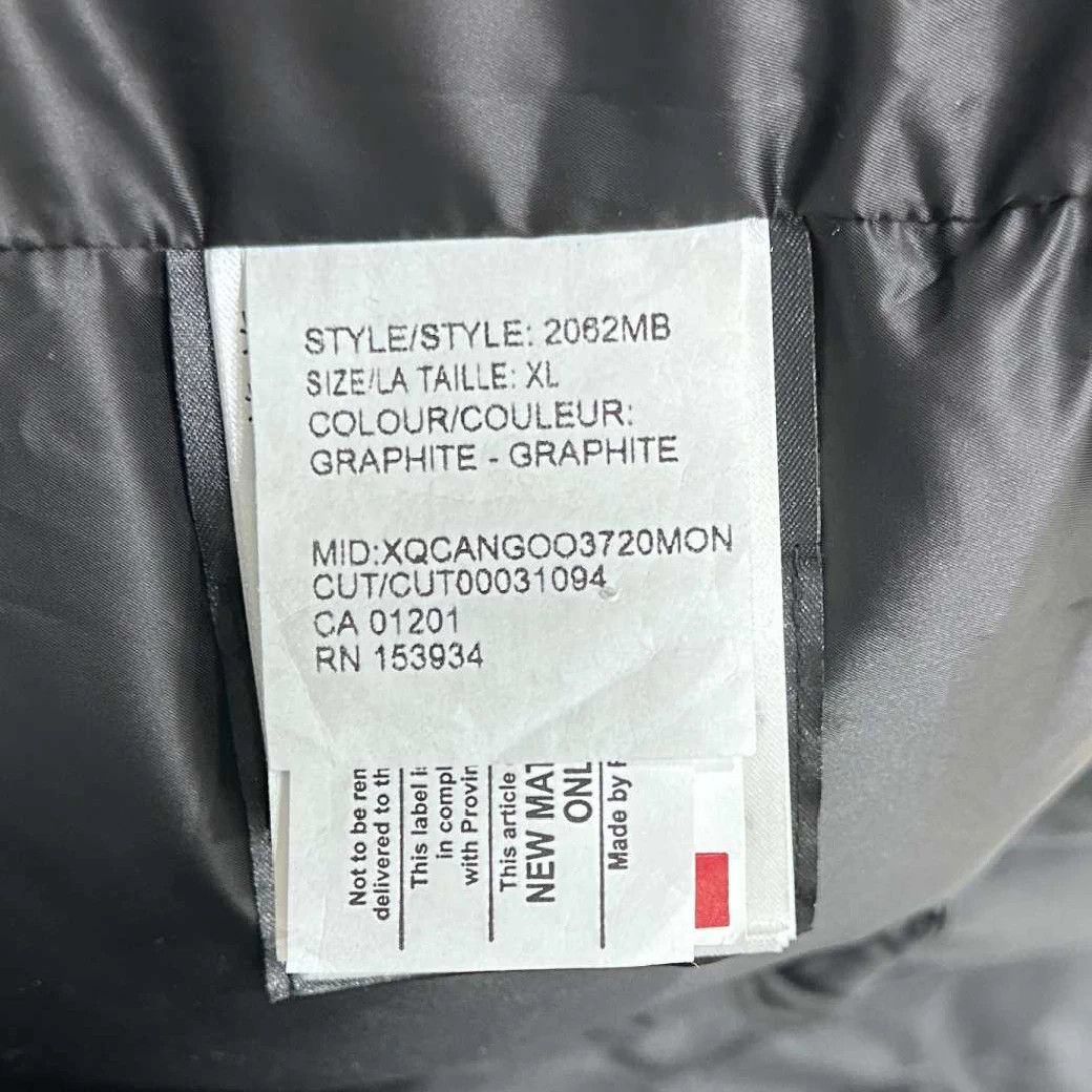 Canada Goose Canada Goose Black Label Graphite Parka XL Size US XL / EU 56 / 4 - 7 Thumbnail