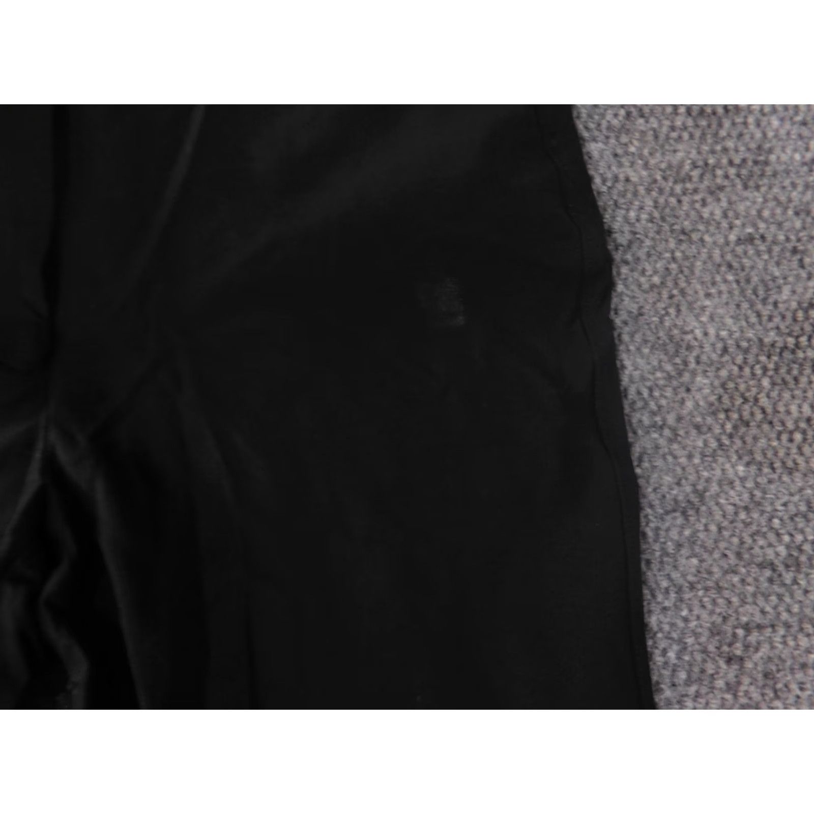 White House Black Market White House Black Market Pants 12 Black Slim Cropped Womens Cuffed Stretch Cotton Size 24" / US 00 / IT 34 - 4 Thumbnail