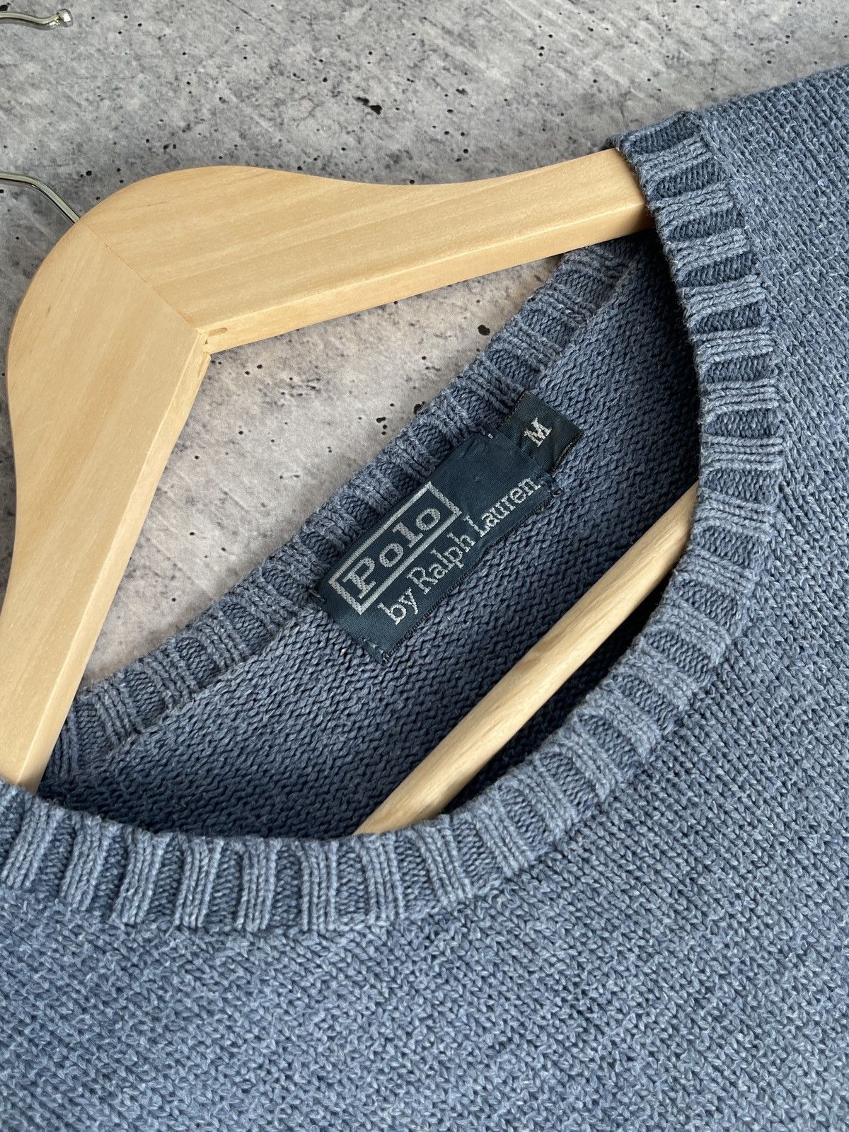 Polo Ralph Lauren × Vintage Polo Ralph Lauren 90S Knited Streetsear Sweater Pullover Size US M / EU 48-50 / 2 - 7 Thumbnail