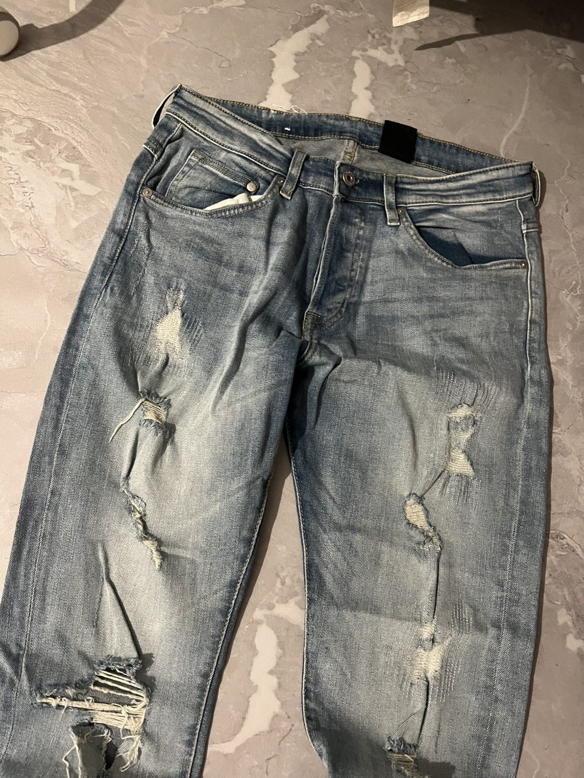 Vintage Vintage Archive Slim Jeans / Underground Rock Style Size US 31 - 2 Thumbnail