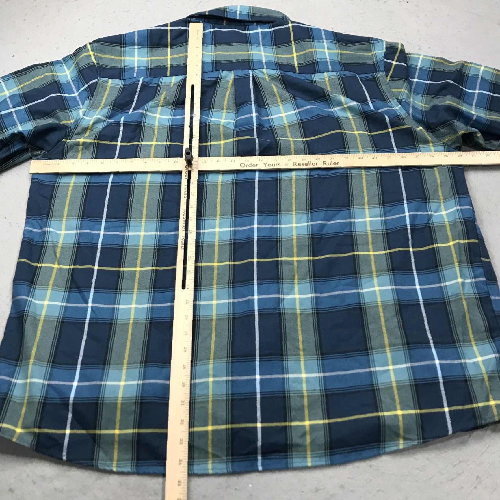 Vintage Dixxon Shirt 4XL Mens Blue Plaid Flannel The Complex Workwear Casual Pockets Size US XXL / EU 58 / 5 - 7 Thumbnail