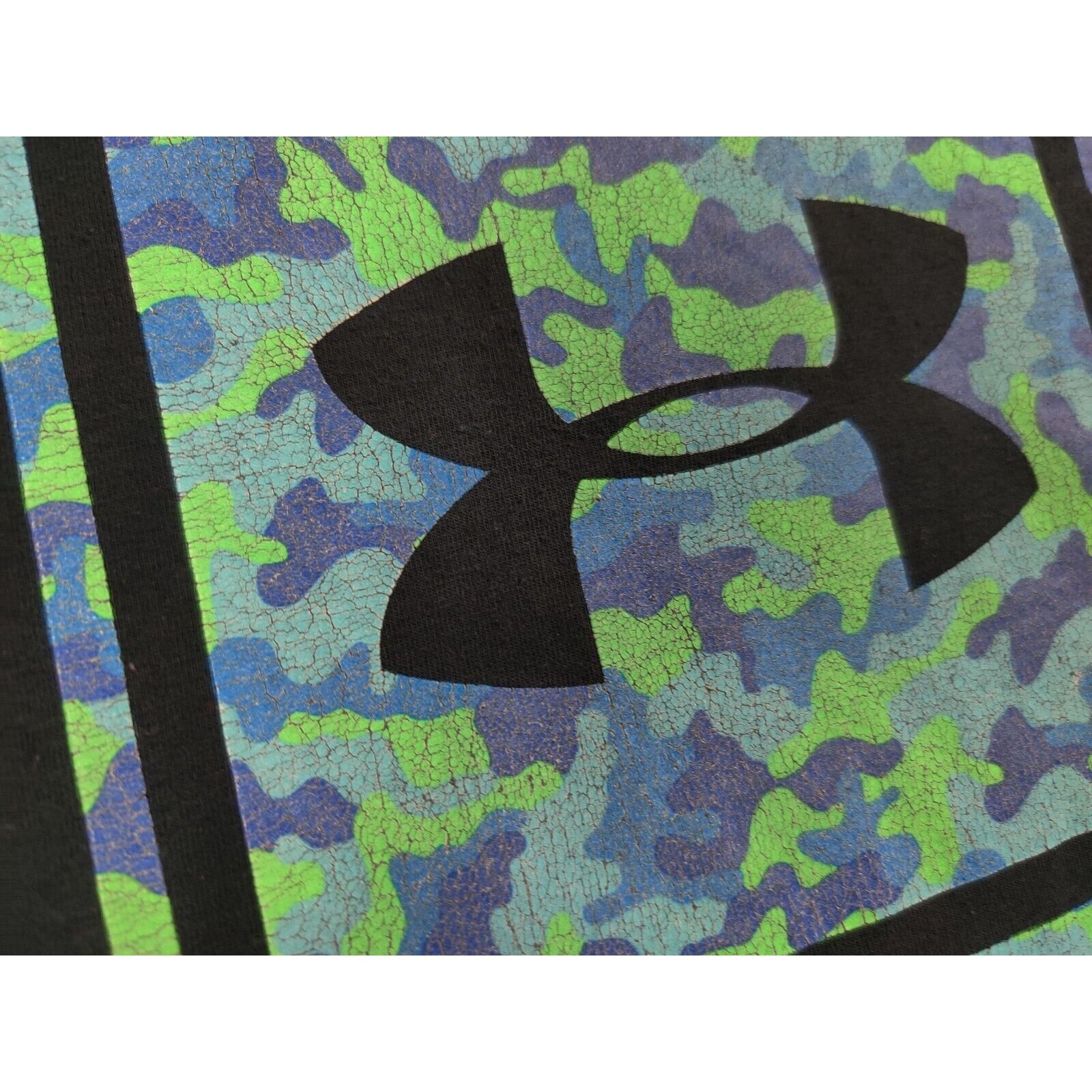 Under Armour Under Armour Shirt Adult Mens Small Black Multi-Color Logo Size US S / EU 44-46 / 1 - 2 Thumbnail