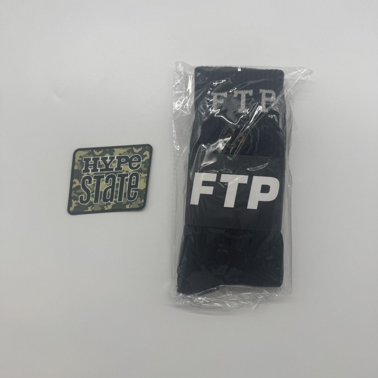 FTP Bear Socks Black