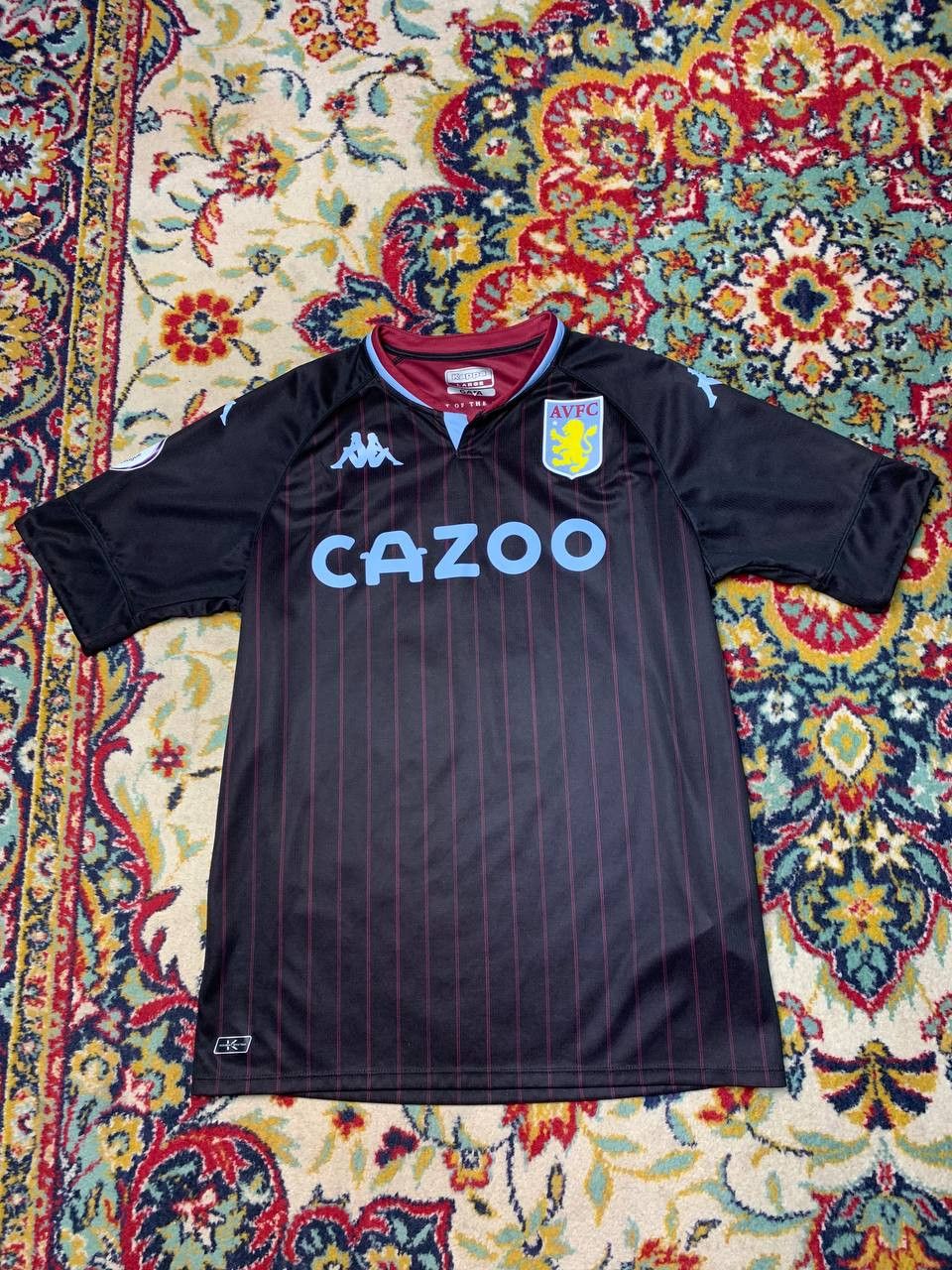 Kappa ASTON VILLA FOOTBALL SHIRT SOCCER JERSEY PLAYER WATKINS Size US L / EU 52-54 / 3 - 1 Thumbnail