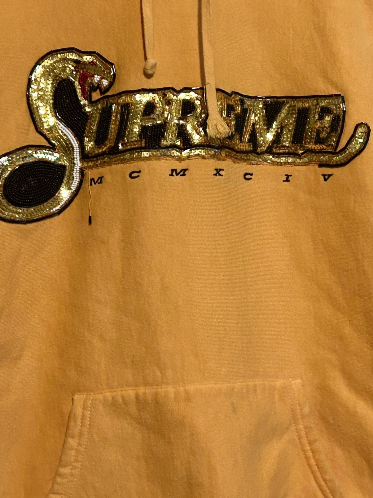 Supreme Supreme Sequin Viper Hoodie Size US L / EU 52-54 / 3 - 3 Thumbnail