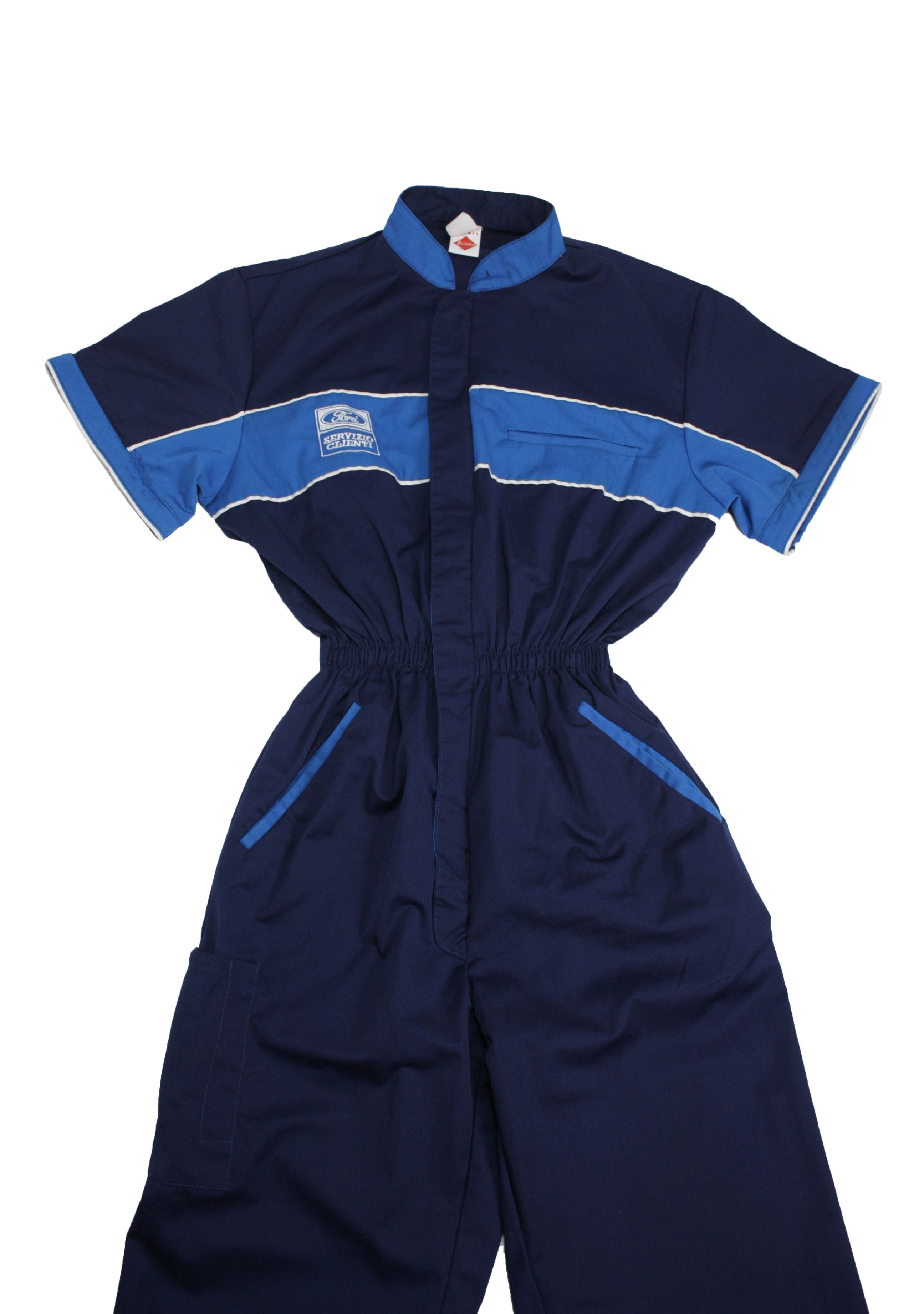 Ford × Vintage Ford Service Italy 90s Vintage Mechanic Overalls Jumpsuit Size US 34 / EU 50 - 1 Thumbnail