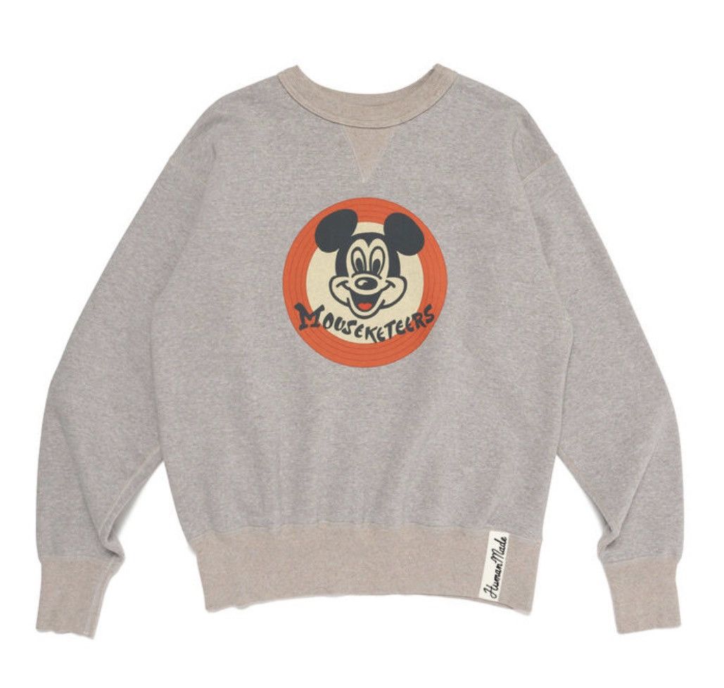 Human Made Human Made Mickey Mouse Sweatshirt Size ONE SIZE - 1 Thumbnail