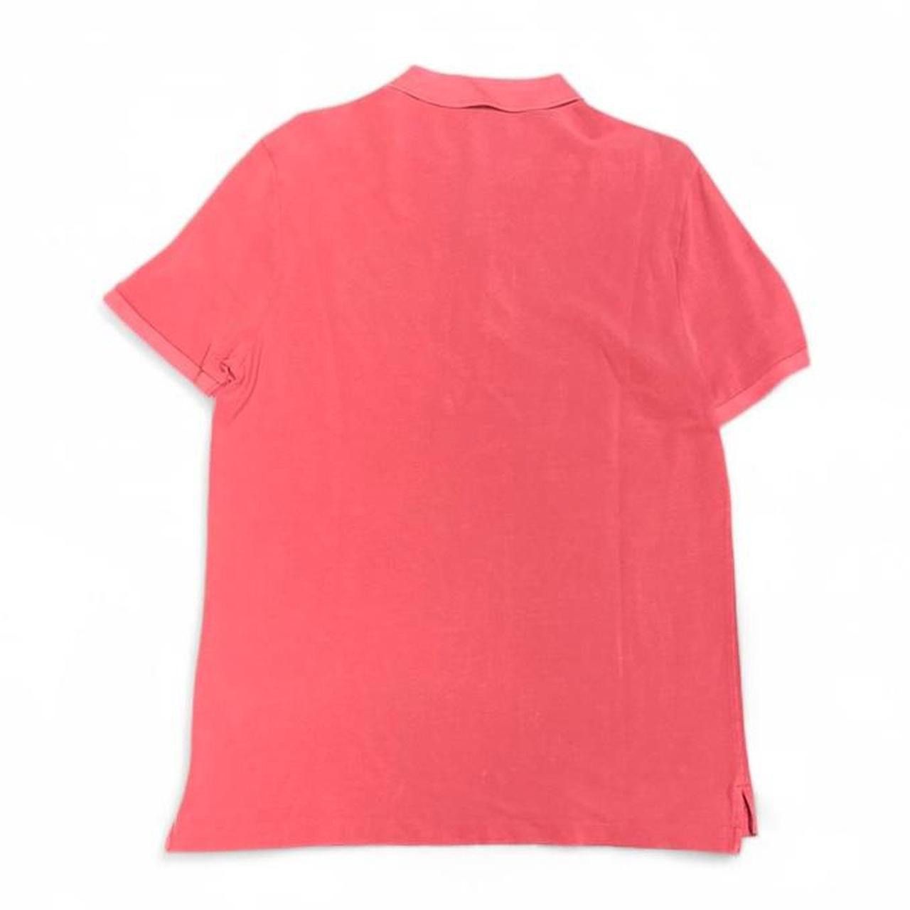 Burberry Y2K Burberry Brit Metal Logo Pink Polo Shirt Size US XL / EU 56 / 4 - 3 Thumbnail