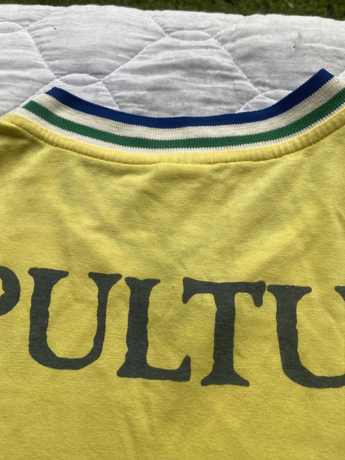 Band Tees Vintage Sepultura Brazil Tour 90s Blue Grape Size US XXL / EU 58 / 5 - 4 Thumbnail