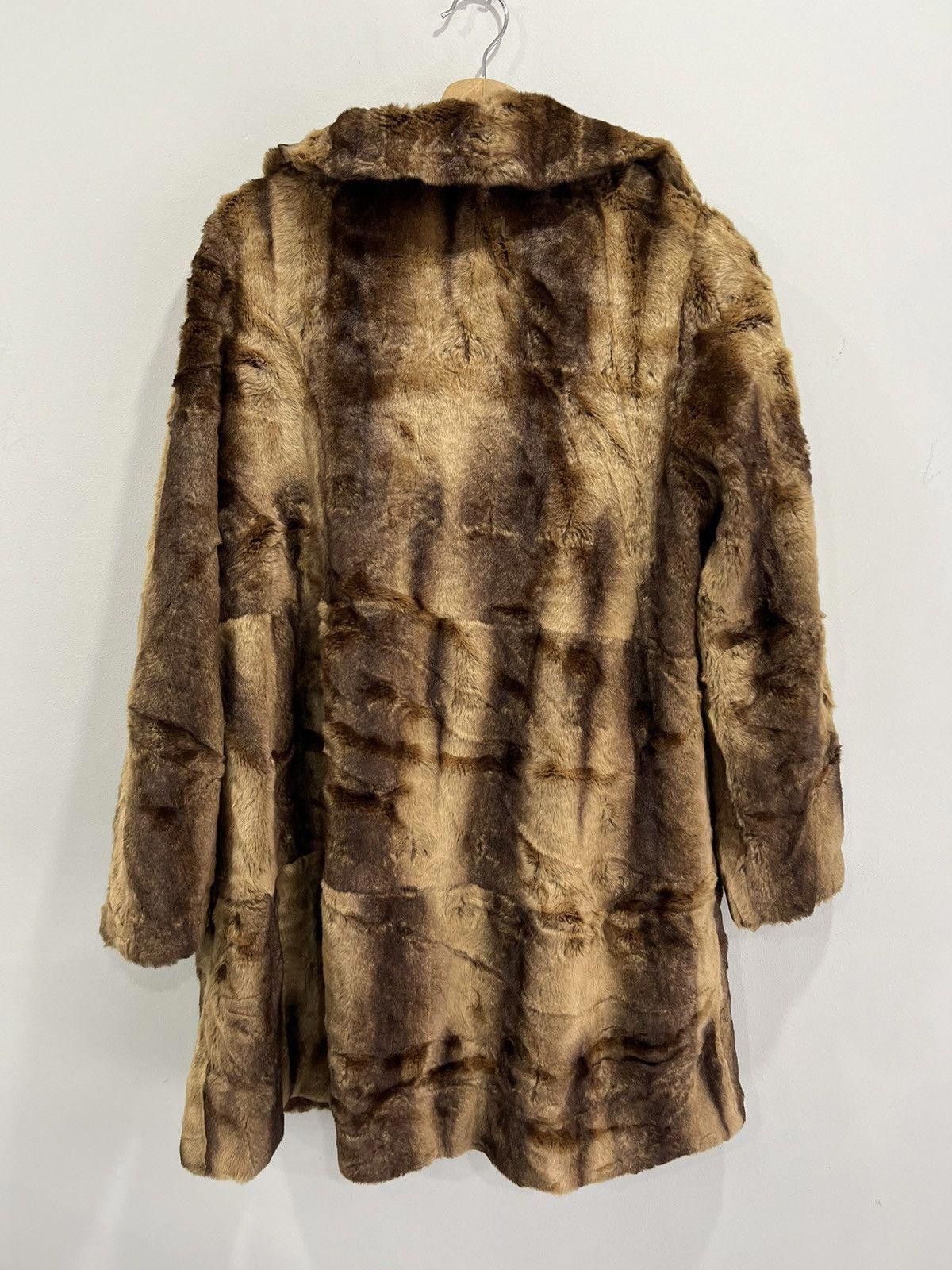Vintage Vintage Womens Fur Coat Jacket Brown incognita Size L / US 10 / IT 46 - 2 Thumbnail