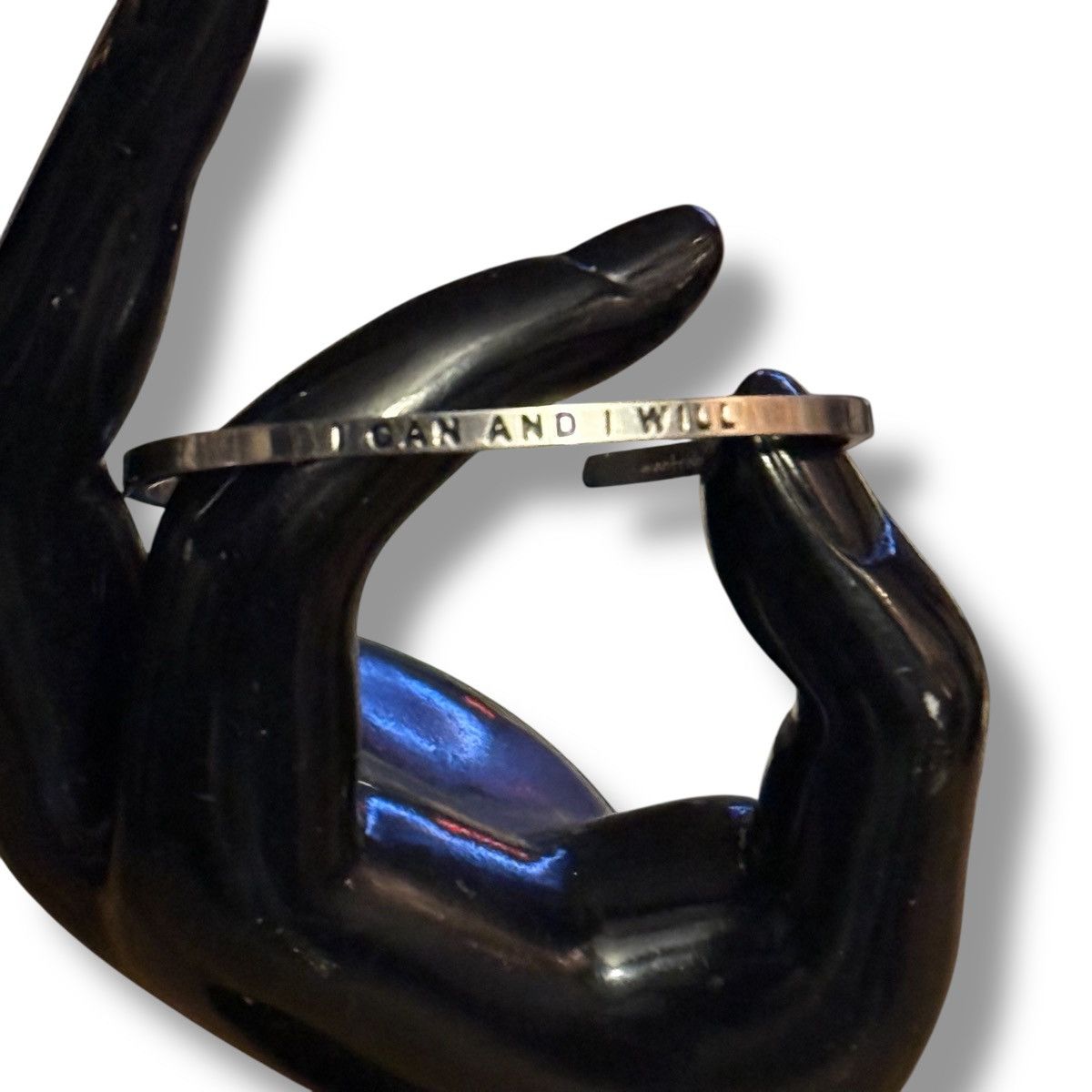 Other MantraBand SS I can and I will cuff bangle bracelet Size ONE SIZE - 2 Thumbnail