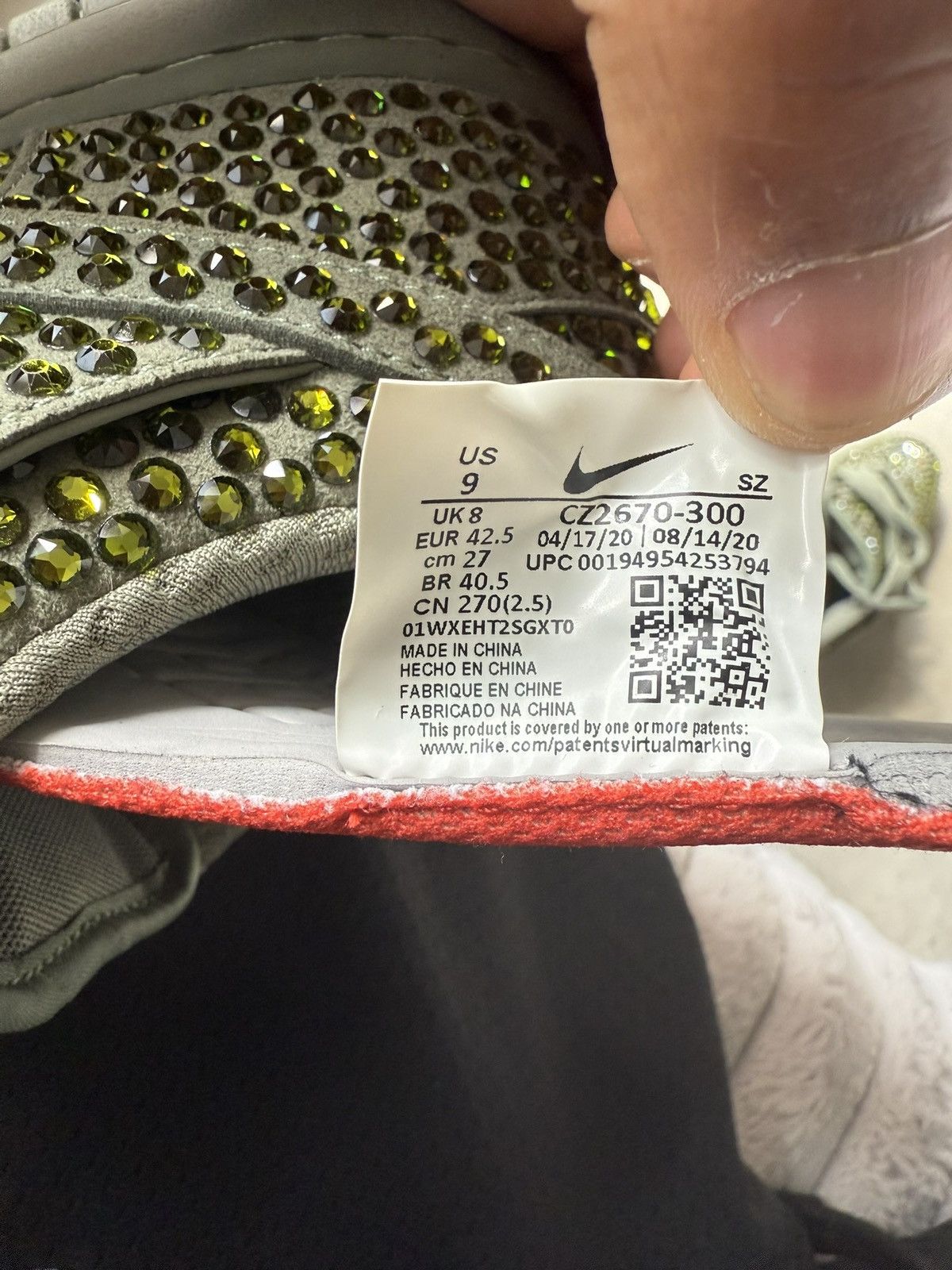 Cactus Plant Flea Market × Nike Cactus Plant Dunk Spiral Sage CPFM Size US 9 / EU 42 - 3 Thumbnail
