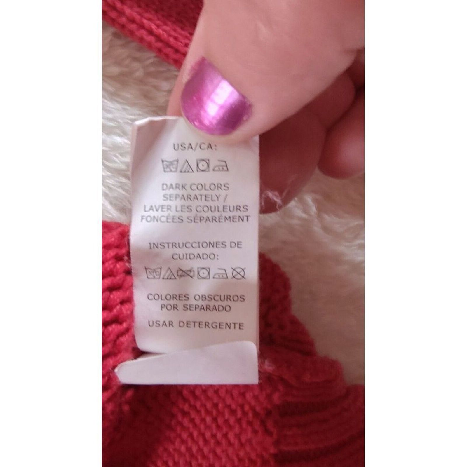 Chaps CHAPS RALPH LAUREN 90'S VINTAGE SWEATER 1/4 Zip Medium Red Size US M / EU 48-50 / 2 - 10 Thumbnail