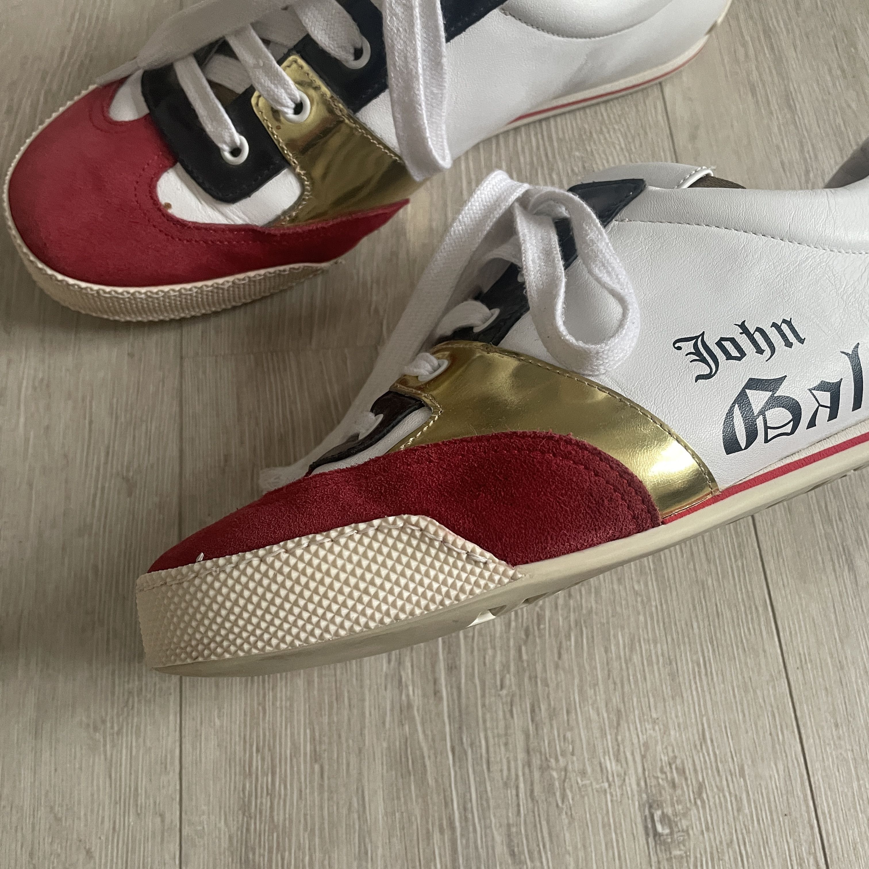 John Galliano John Galliano mainline leather sneakers Size US 10 / EU 43 - 8 Thumbnail