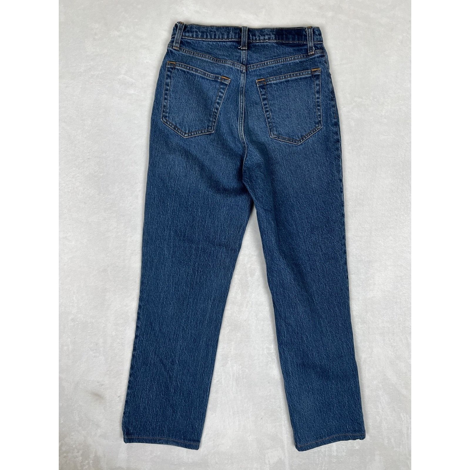 Abercrombie & Fitch Abercrombie & Fitch Jeans Women's 29 8 R Blue 90's Straight Size 29" - 5 Thumbnail