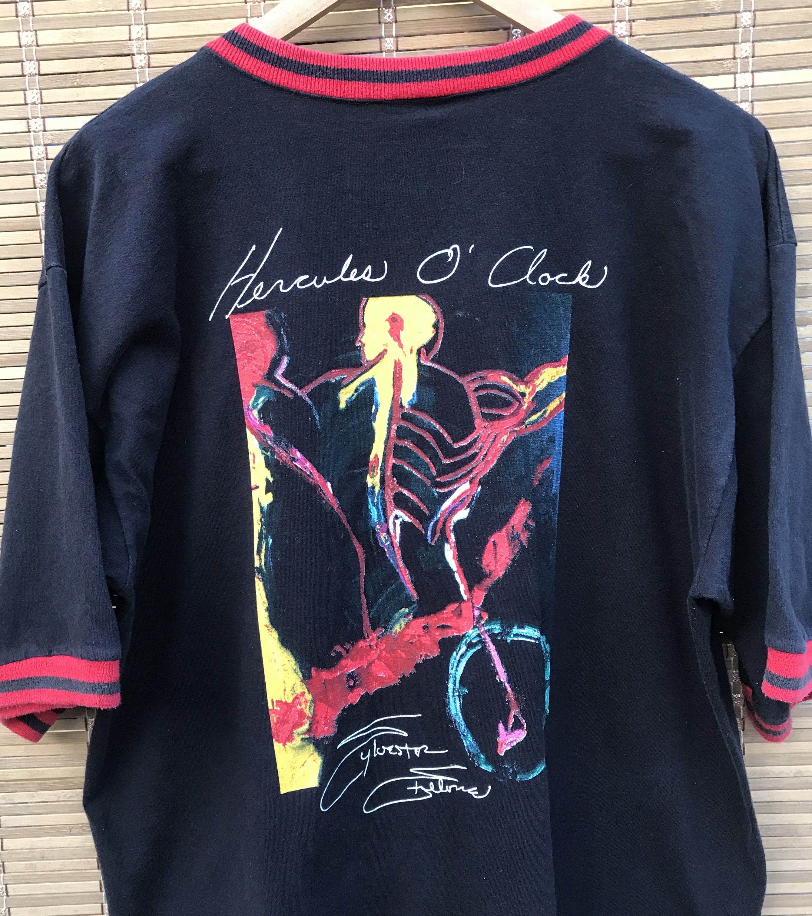 Vintage Rare Sylvester Stallone Planet Hollywood x celebrity edition Size US M / EU 48-50 / 2 - 2 Thumbnail