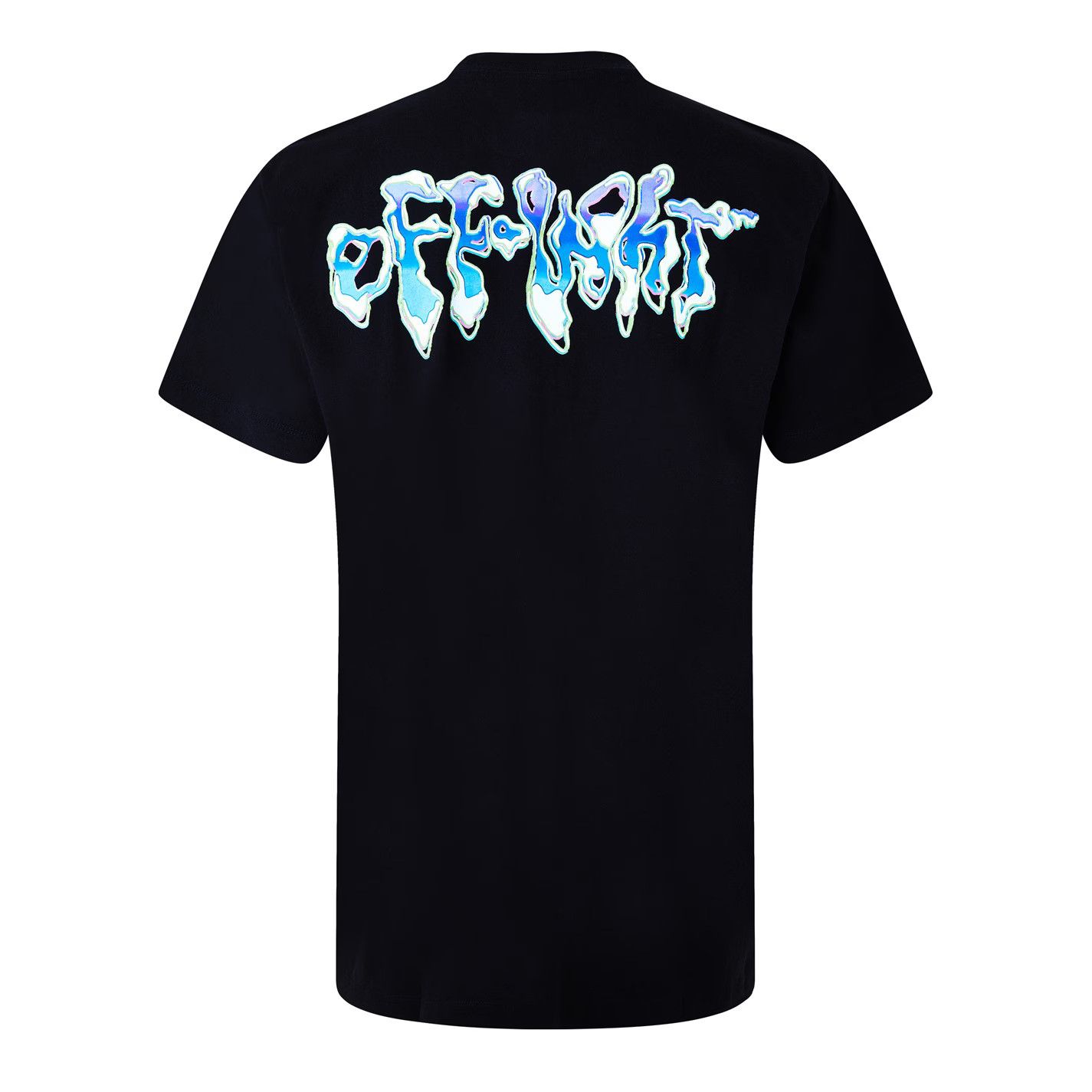 Off-White o1g2r1mq0226 Liquid Logo T-Shirt In Black Size US XS / EU 42 / 0 - 2 Thumbnail