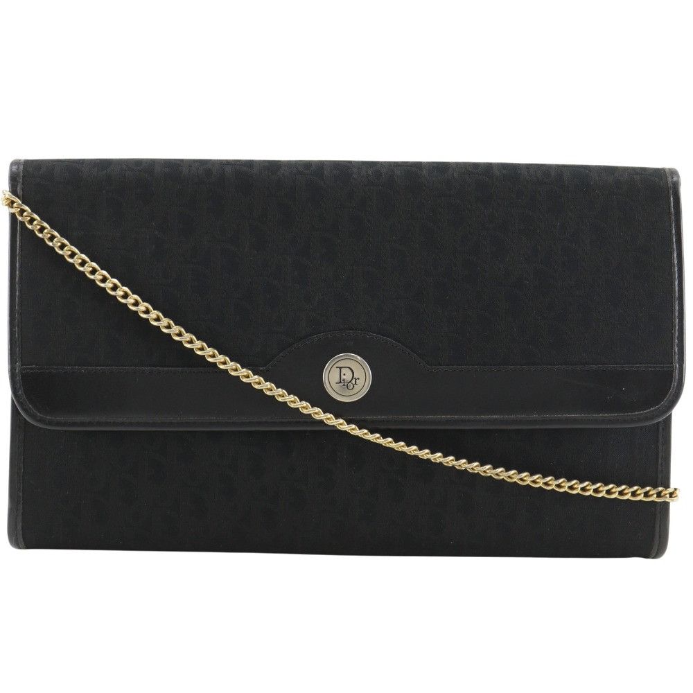 Dior Dior Christian Dior Canvas Shoulder Bag Textile Shoulder Bag DUTY FREE for USA Size ONE SIZE - 1 Thumbnail