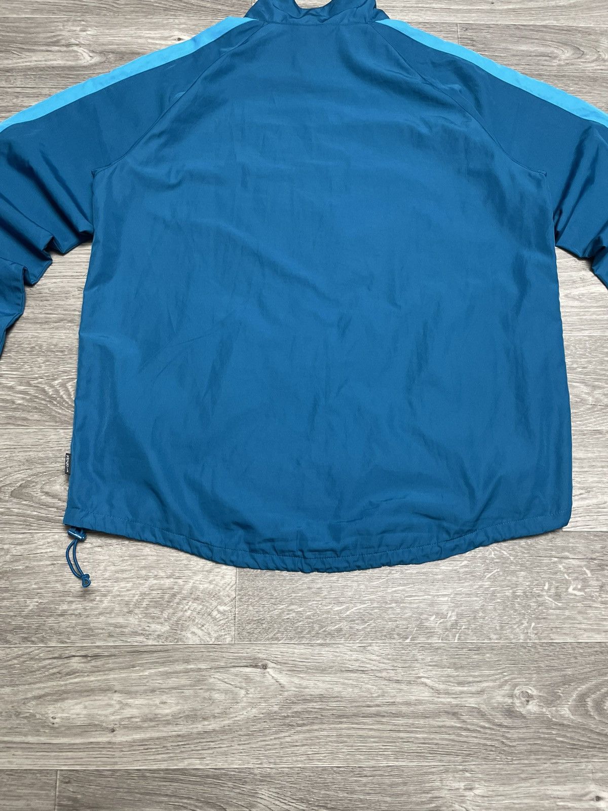 Nike Vintage Nike Blue Swoosh Logo Truck Jacket Y2K Size US L / EU 52-54 / 3 - 14 Thumbnail