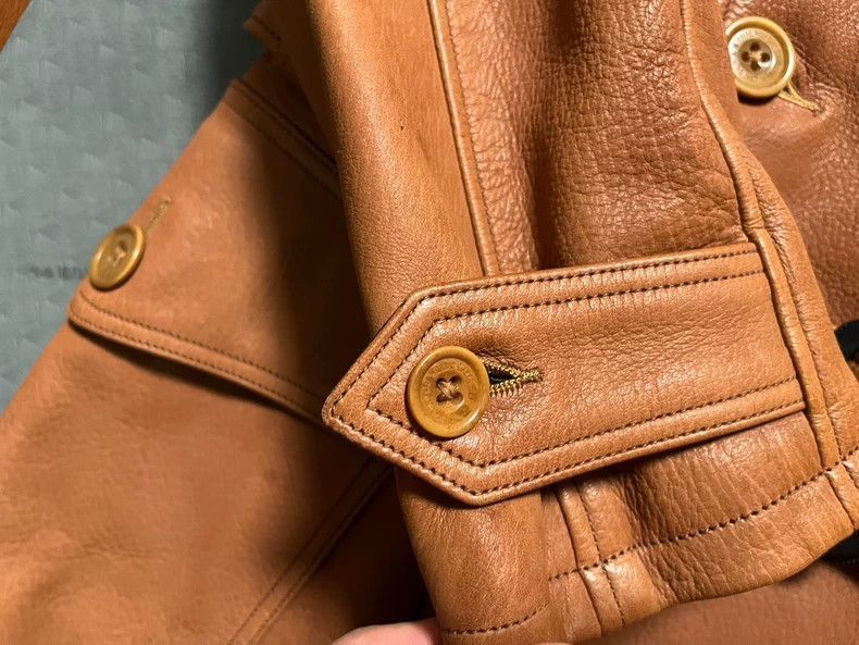 Freewheelers Freewheelers Deerskin flying jacket-2506 Size US XL / EU 56 / 4 - 7 Thumbnail