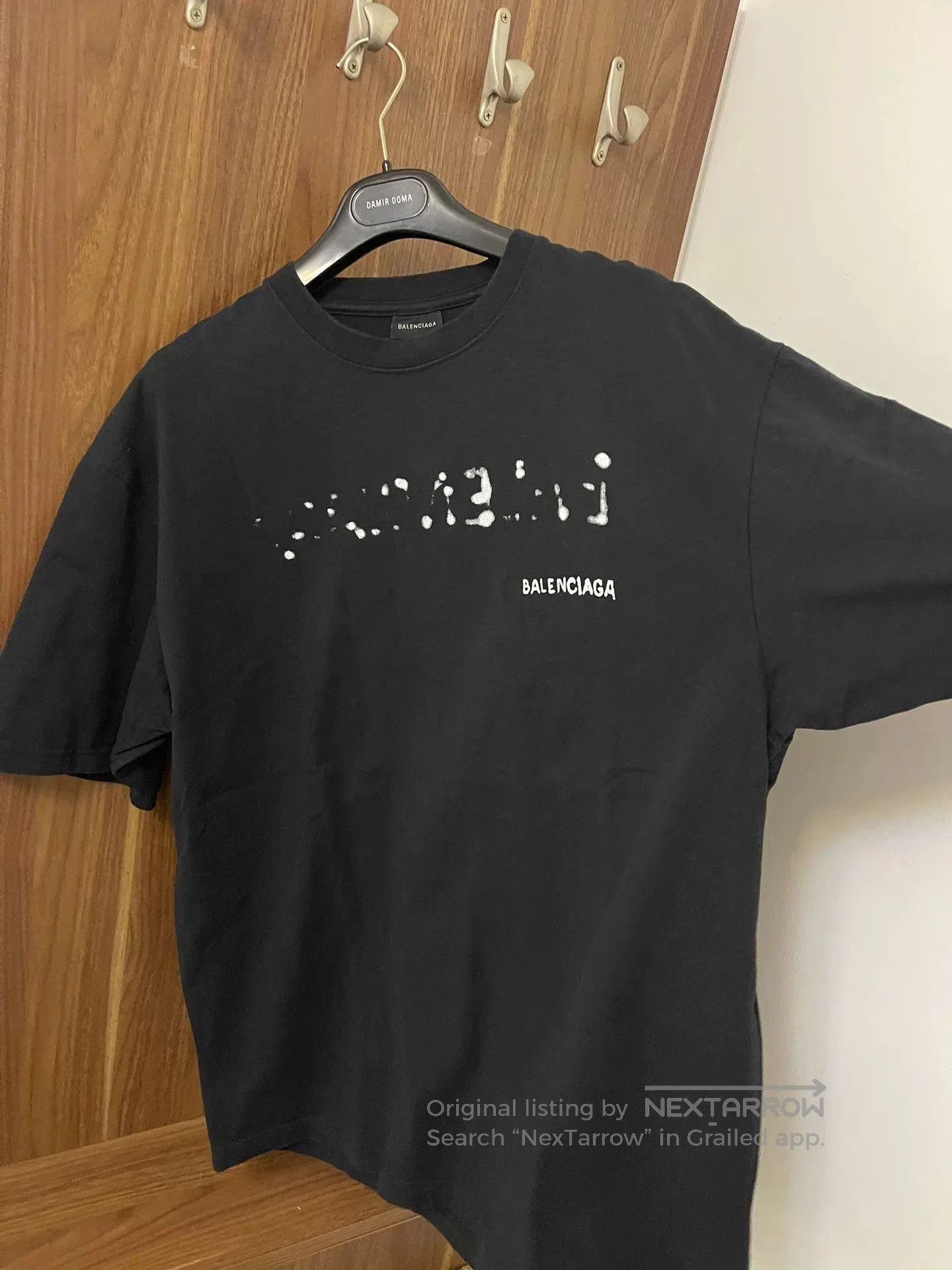 Balenciaga Balenciaga Men's Black T-Shirt. Size US L / EU 52-54 / 3 - 5 Thumbnail