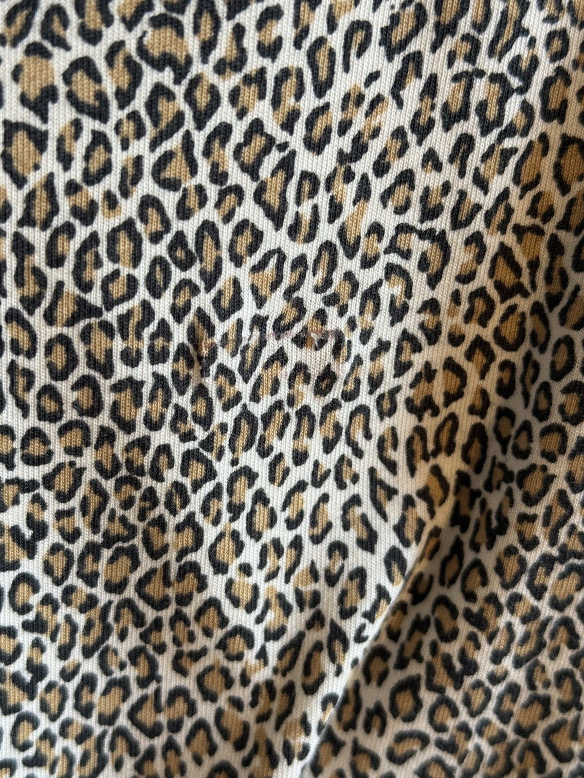 Supreme Supreme FW 25 Leopard small box logo tee Size US M / EU 48-50 / 2 - 3 Thumbnail