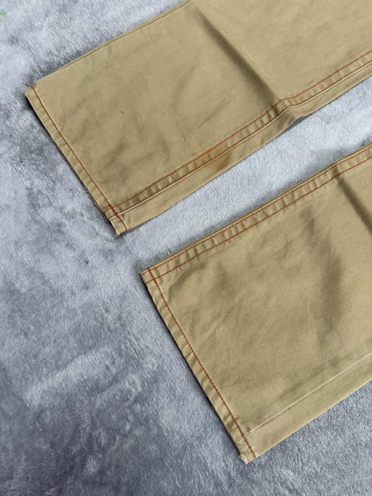20471120 × 5351 POUR LES HOMMES × Beauty Beast 291285=Homme Flared Contrast Stitch Pants Size US 30 / EU 46 - 6 Thumbnail