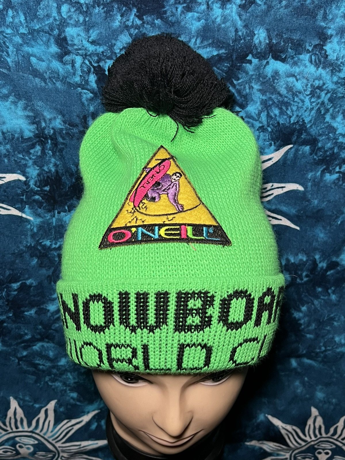 O'Neill 🔥Vintage Y2K 80s Oneill Snowboard Hat Winter Streetwear Size ONE SIZE - 12 Thumbnail