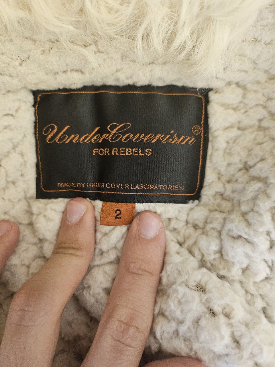 Undercover FW06 AW06 Guruguru Leather Fur Shearling Jacket Size US M / EU 48-50 / 2 - 3 Thumbnail