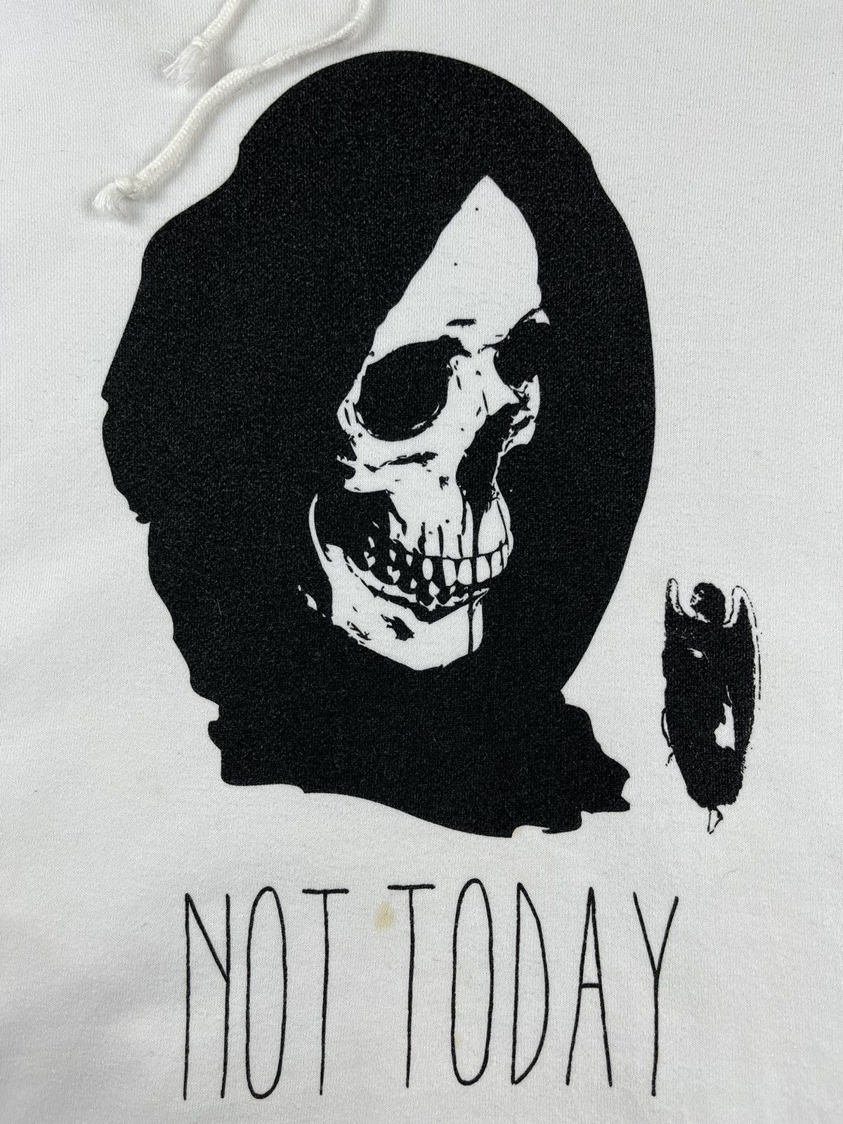Undercover AW17 Undercover Not Today Grim Reaper Skeleton Hoodie Size US M / EU 48-50 / 2 - 3 Thumbnail