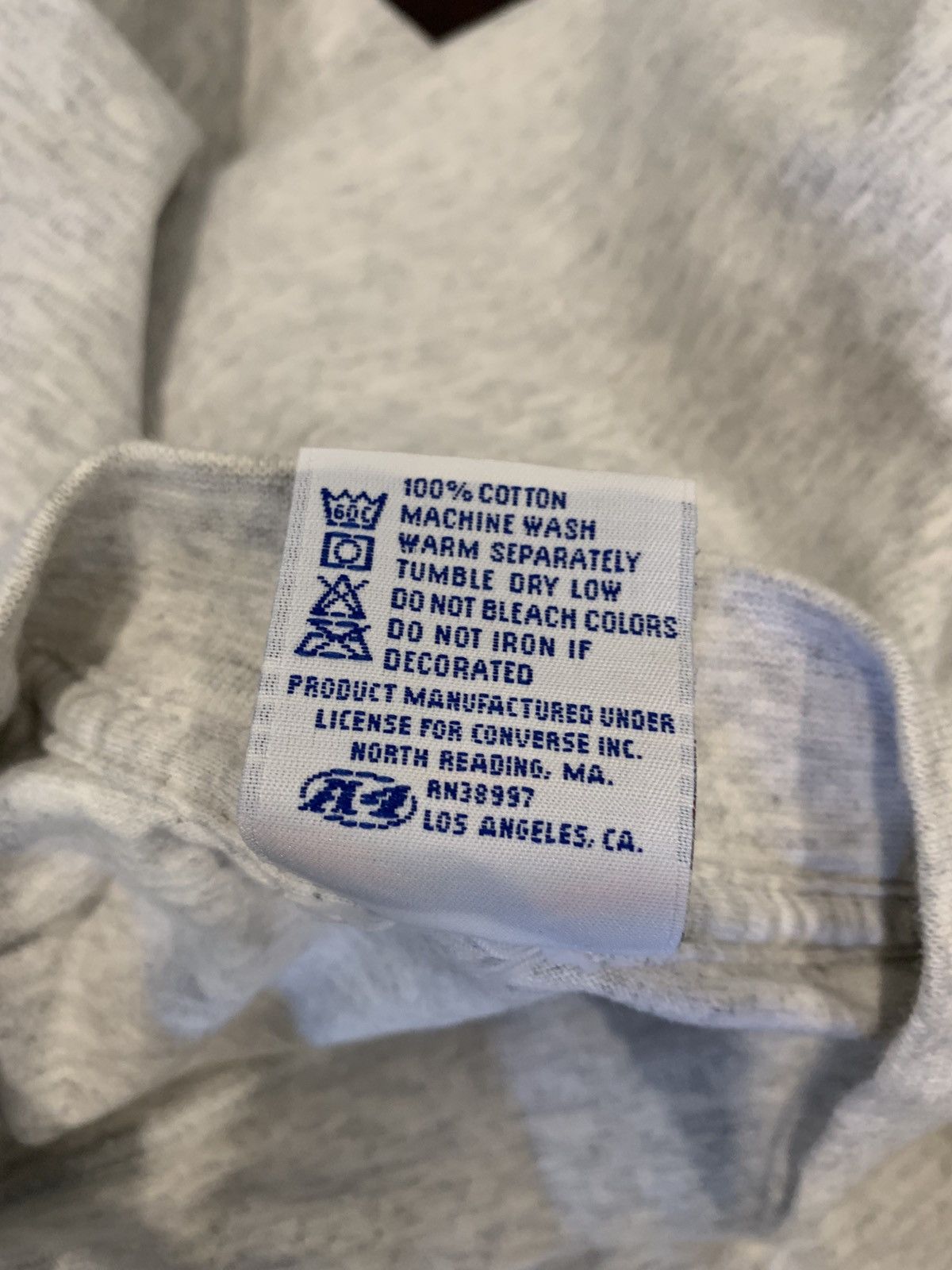 Converse 90s Converse grey long sleeve Size US L / EU 52-54 / 3 - 10 Thumbnail