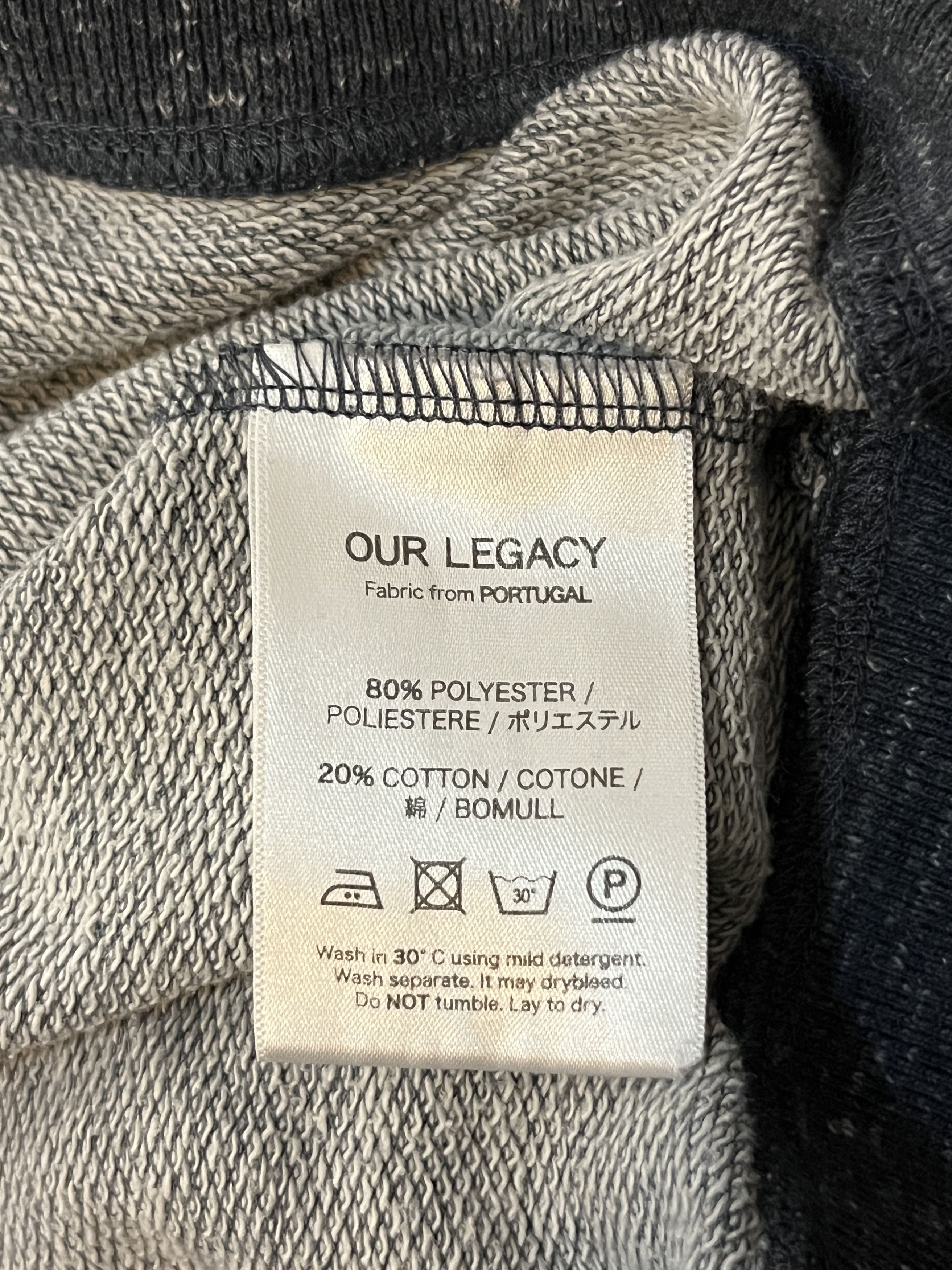 Our Legacy Our Legacy Navy Bucle Sweatshirt S Size US S / EU 44-46 / 1 - 4 Thumbnail