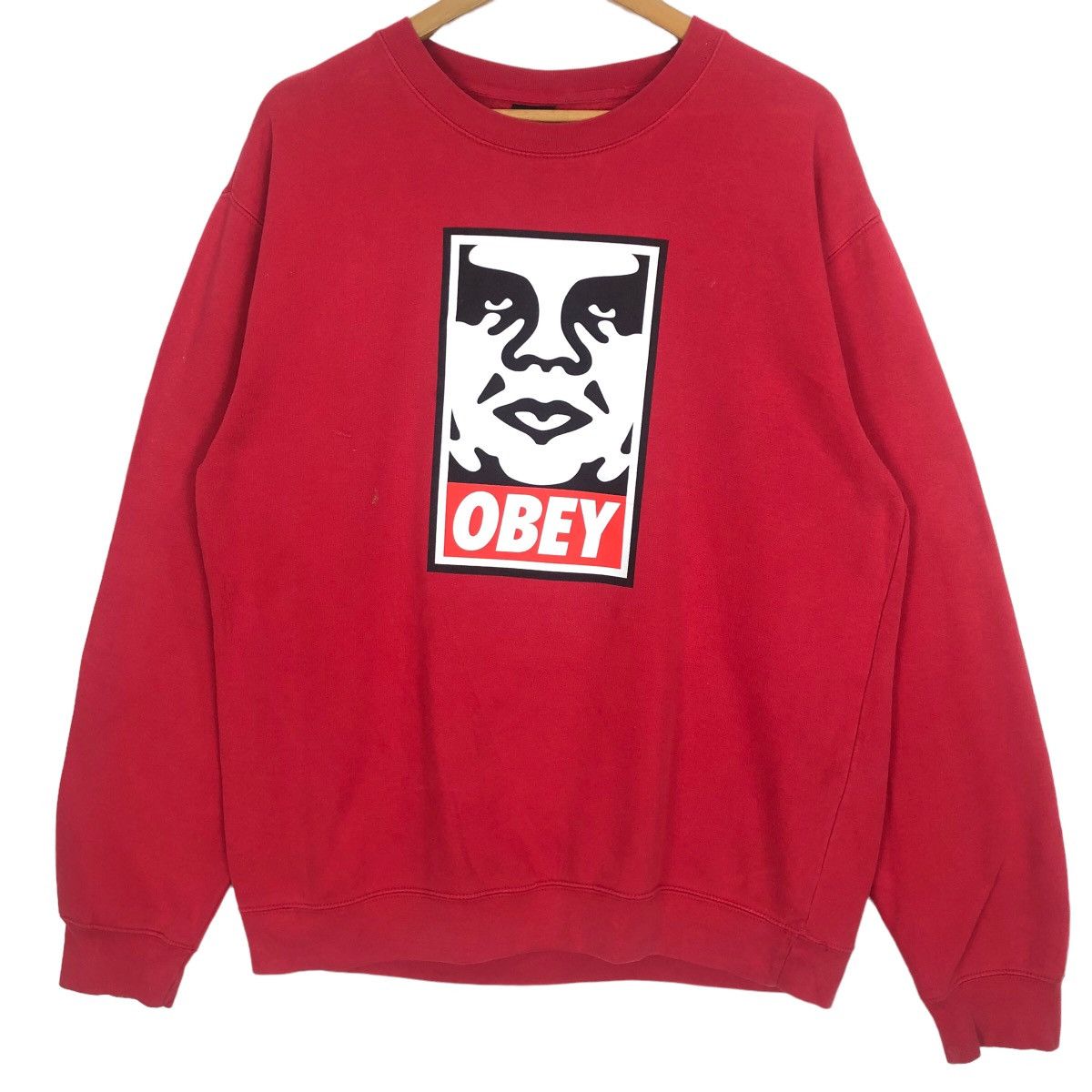 Obey Obey Giant Crewneck Sweatshirt Big Logo Size US L / EU 52-54 / 3 - 1 Thumbnail