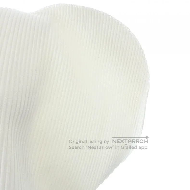 Issey Miyake Issey Miyake White Short Sleeve Size M / US 6-8 / IT 42-44 - 3 Thumbnail