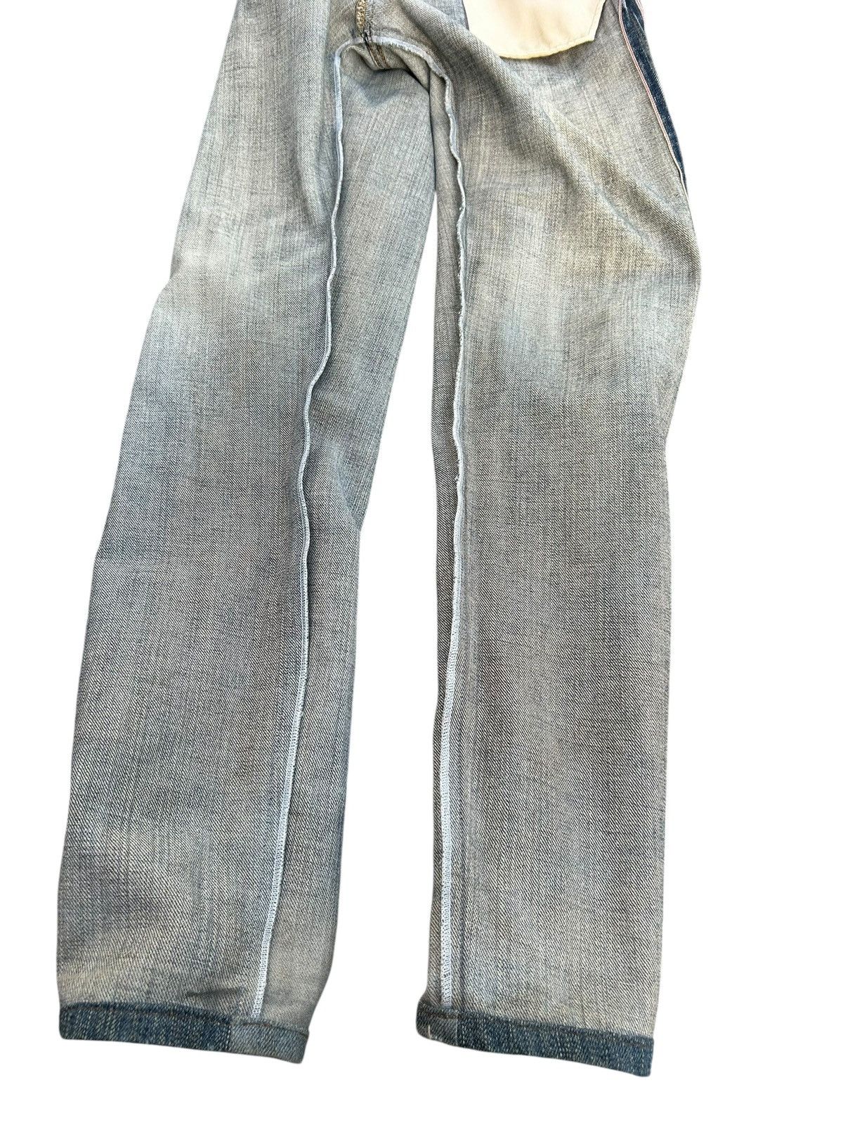 Kapital Vintage Edwin 505Z Selvedge Rusty Repair Alter Denim Jeans Size US 29 - 18 Thumbnail