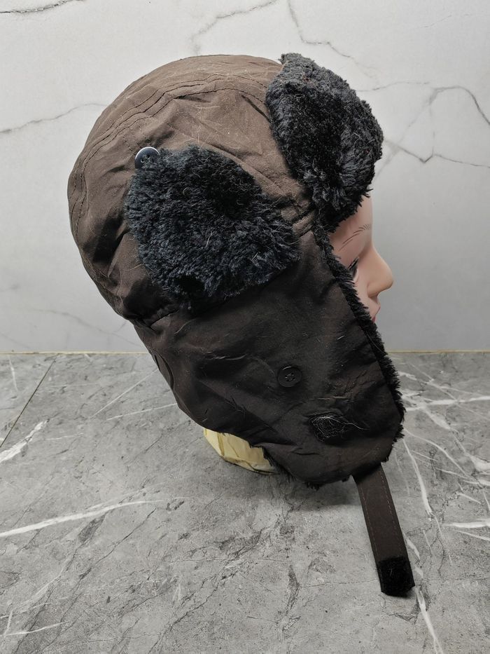 Vintage Vintage Y2k Ushanka Fleece Earflap Cap Hat Size ONE SIZE - 4 Thumbnail