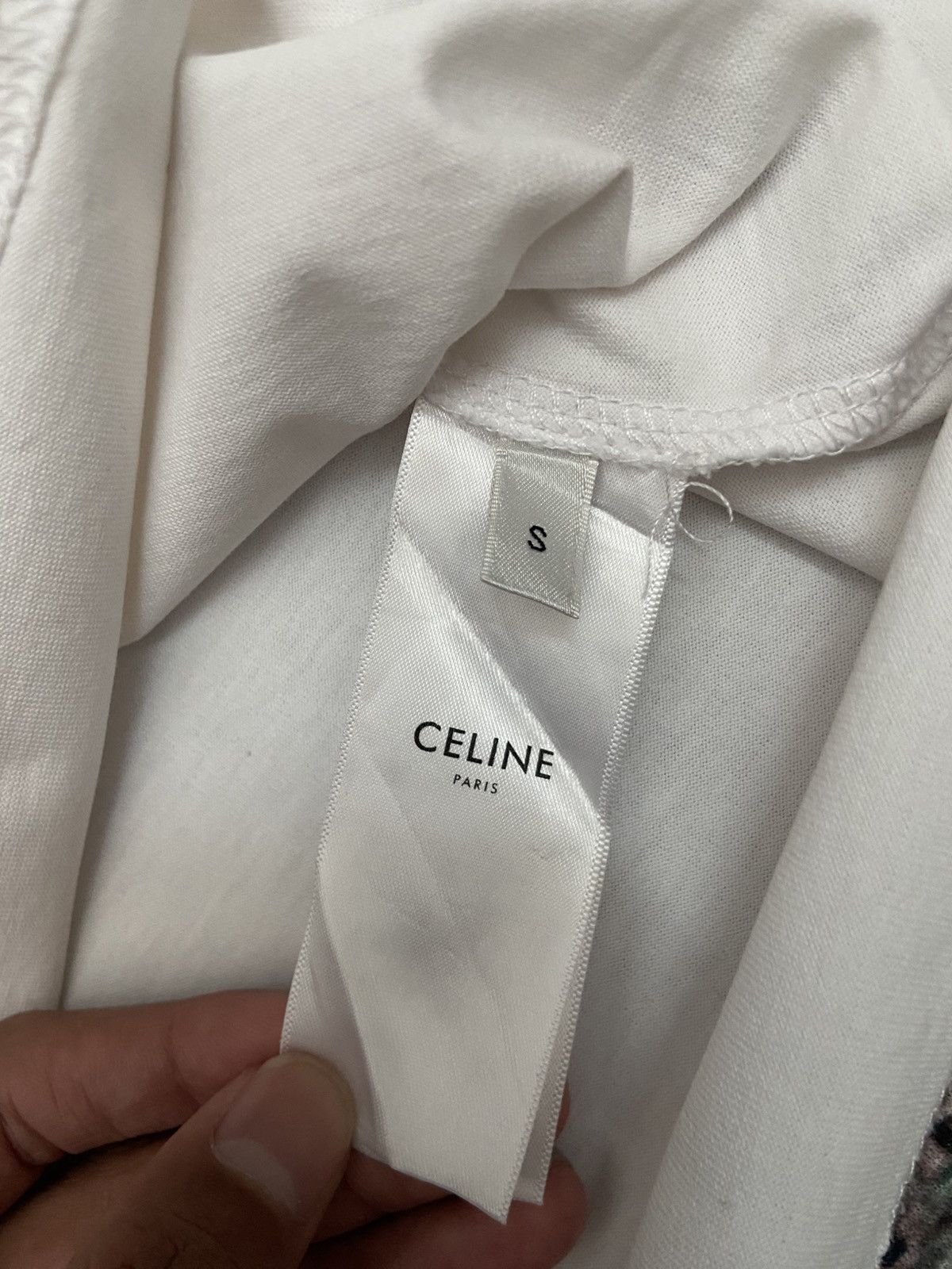 Celine Celine Paris Logo Tee Size S / US 4 / IT 40 - 7 Thumbnail