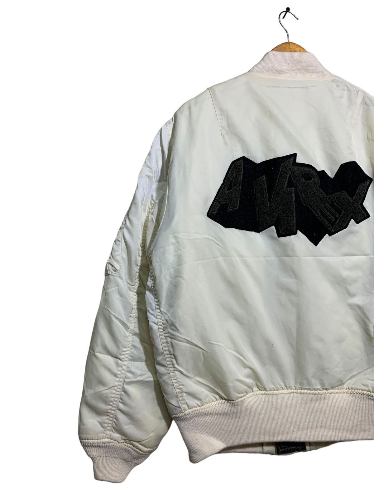 Avirex 🔥RARE AVIREX WHITE BOMBER JACKETS USAF Size US XL / EU 56 / 4 - 10 Thumbnail