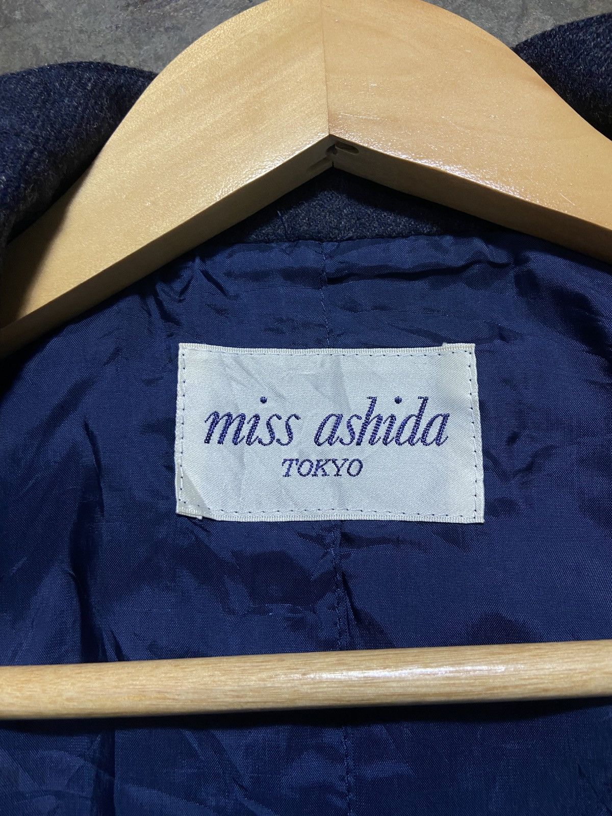 Japanese Brand Vintage Miss Ashida Plaid Cropped Wool Blend Bolero Jacket Size M / US 6-8 / IT 42-44 - 11 Thumbnail