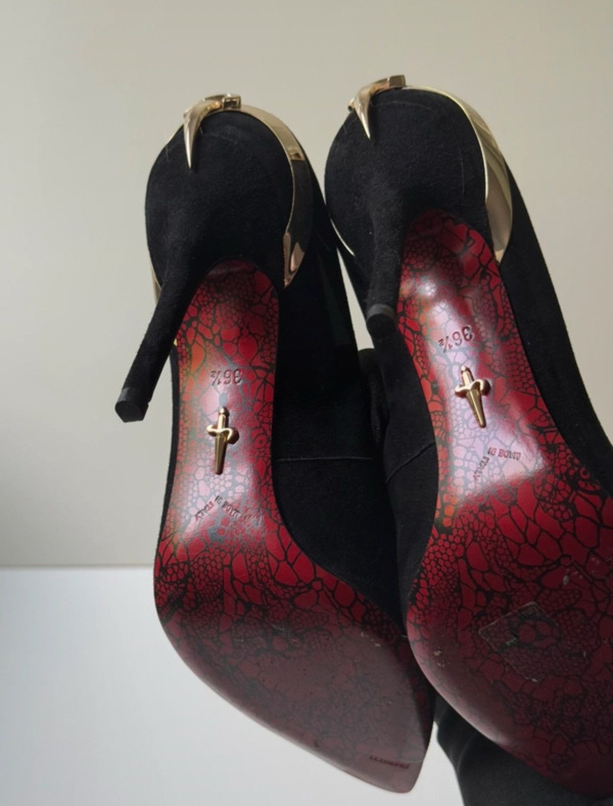 Paciotti Cesare Paciotti Iconic & Rare Lady Blade Dagger Heels Size US 6.5 / IT 36.5 - 17 Thumbnail