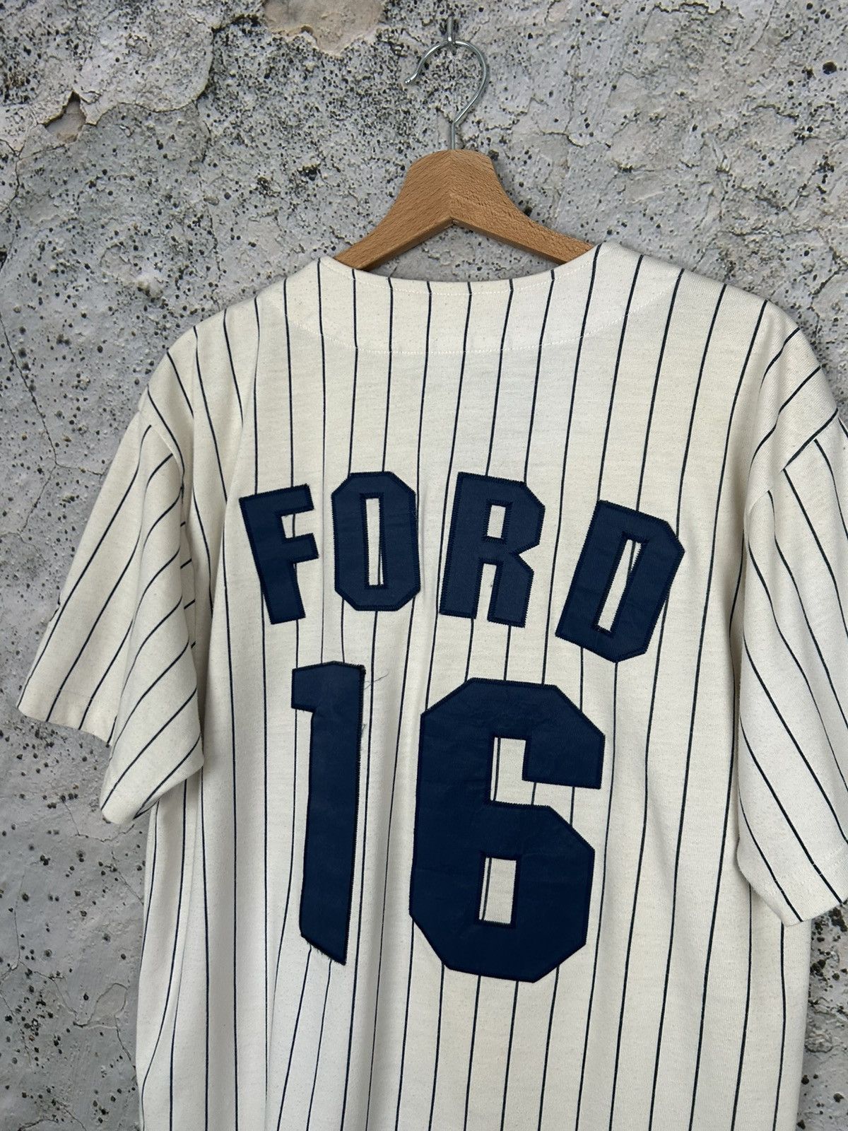 New York Yankees Vintage New York Yankees #16 Ford MLB Jersey Baseball 90s Size US XL / EU 56 / 4 - 6 Thumbnail
