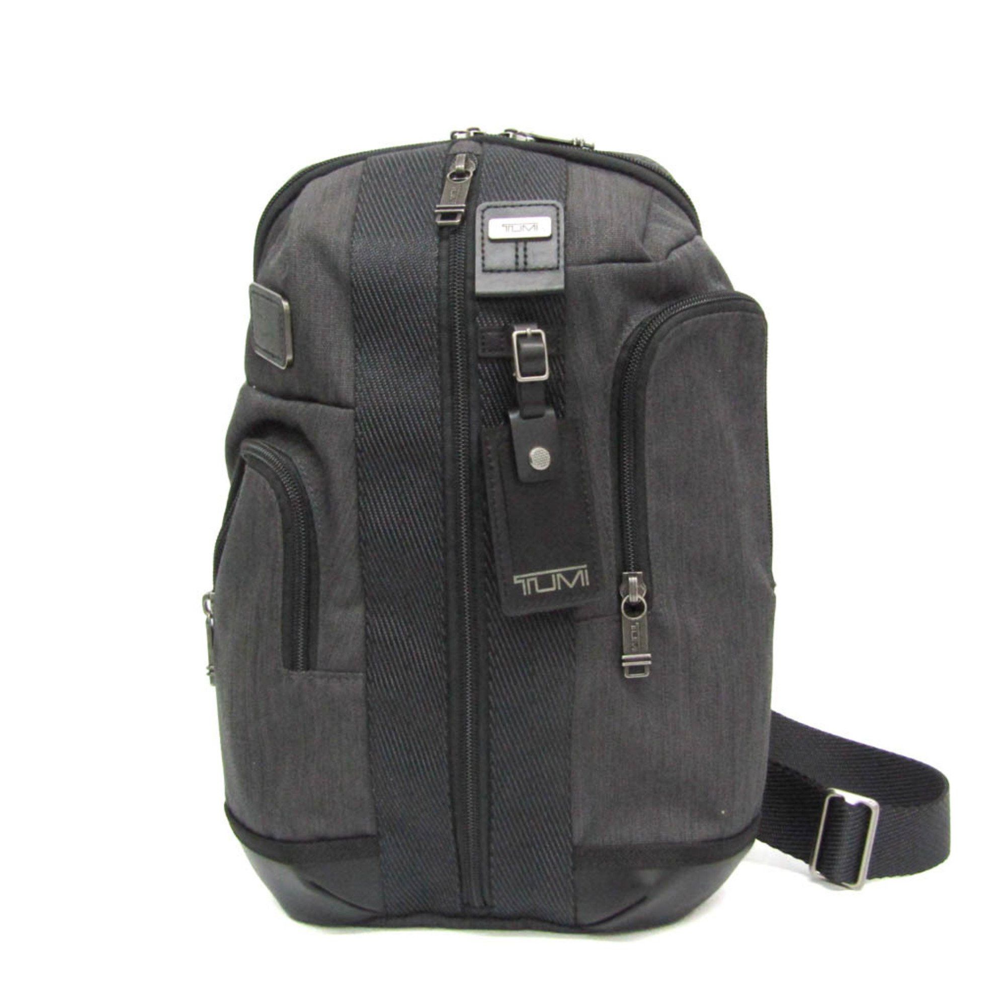 image of Tumi Alpha Bravo 2223393Chro Men,women Nylon Canvas,leather Sling Bag Black,gray, Women's